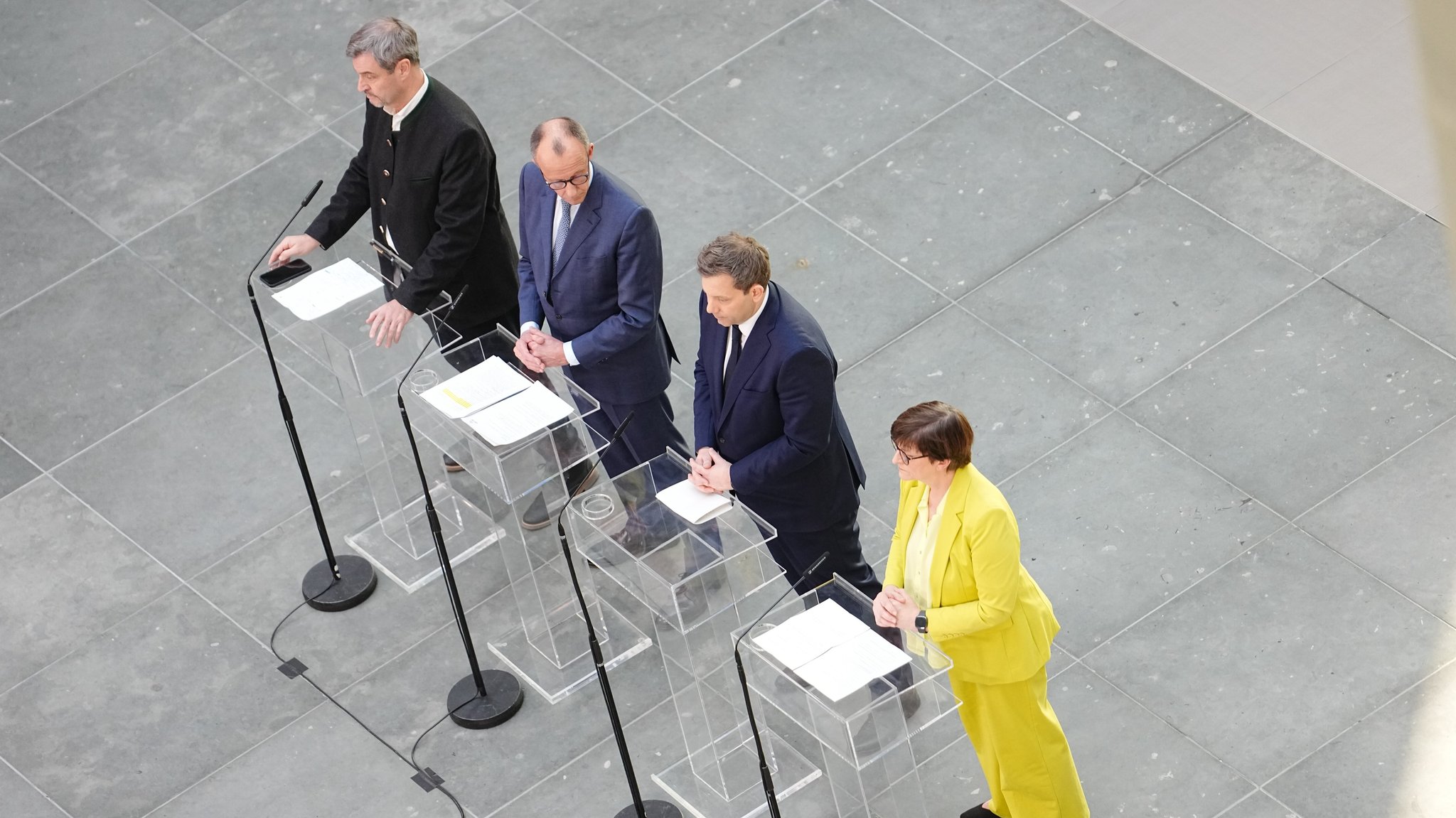 Sondierungsgespräche zwischen Union und SPD erfolgreich