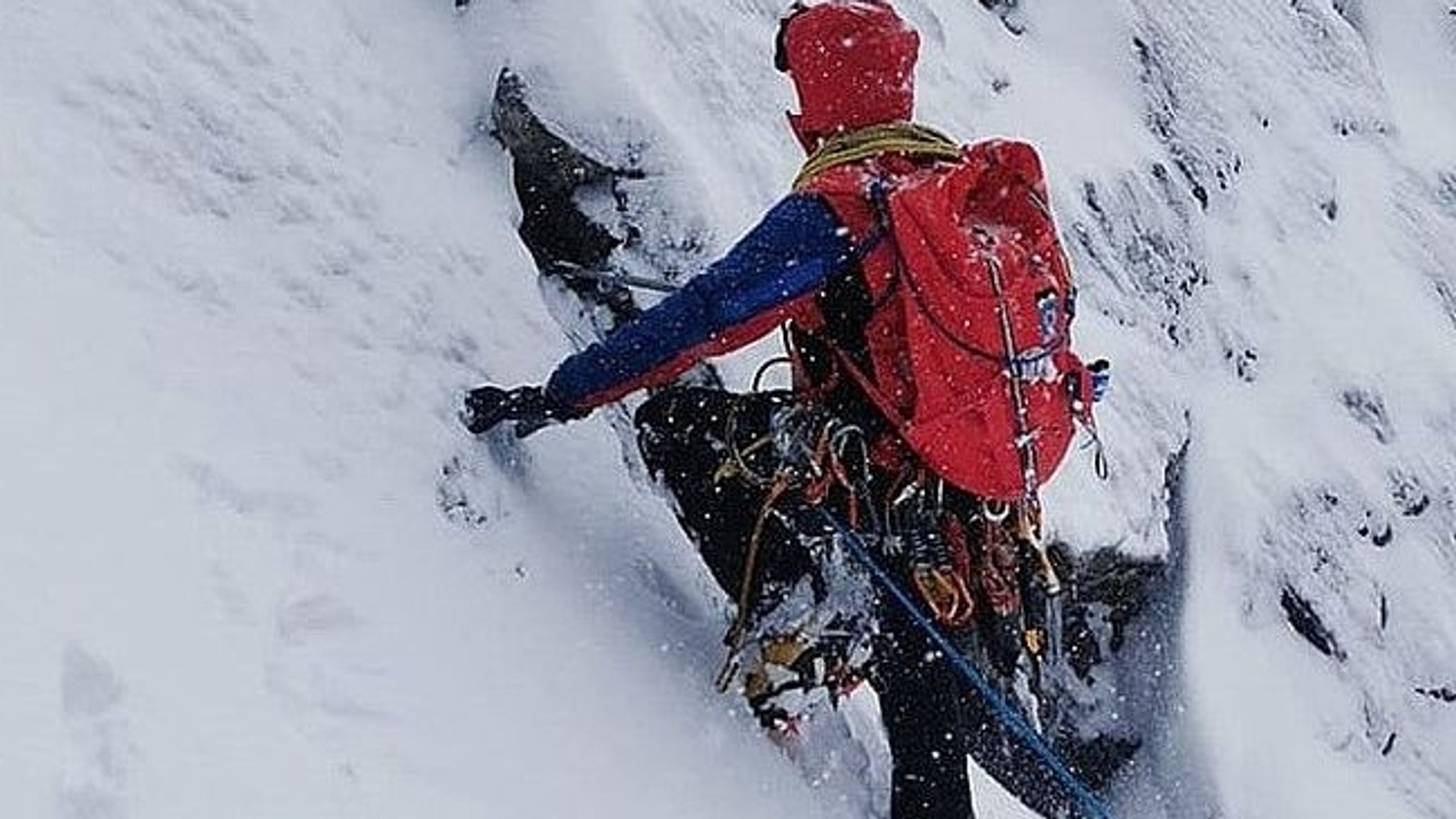 Suche nach vermissten Bergsteiger am Hochkalter bei Ramsau