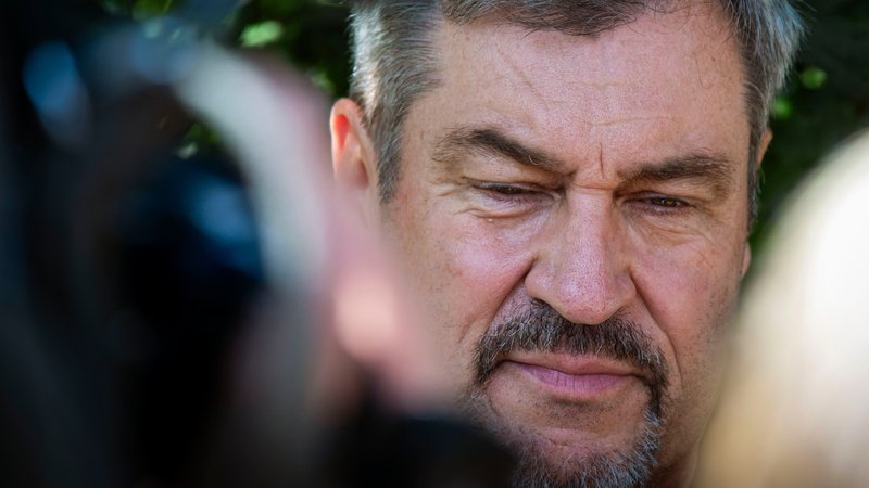 CSU-Chef Markus Söder | Bild: picture alliance / M.i.S. | Bernd Feil / MiS CSU-Chef Markus Söder