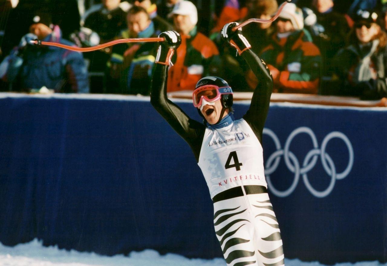 Goldjubel Markus Wasmeier 1994 in Lillehammer 