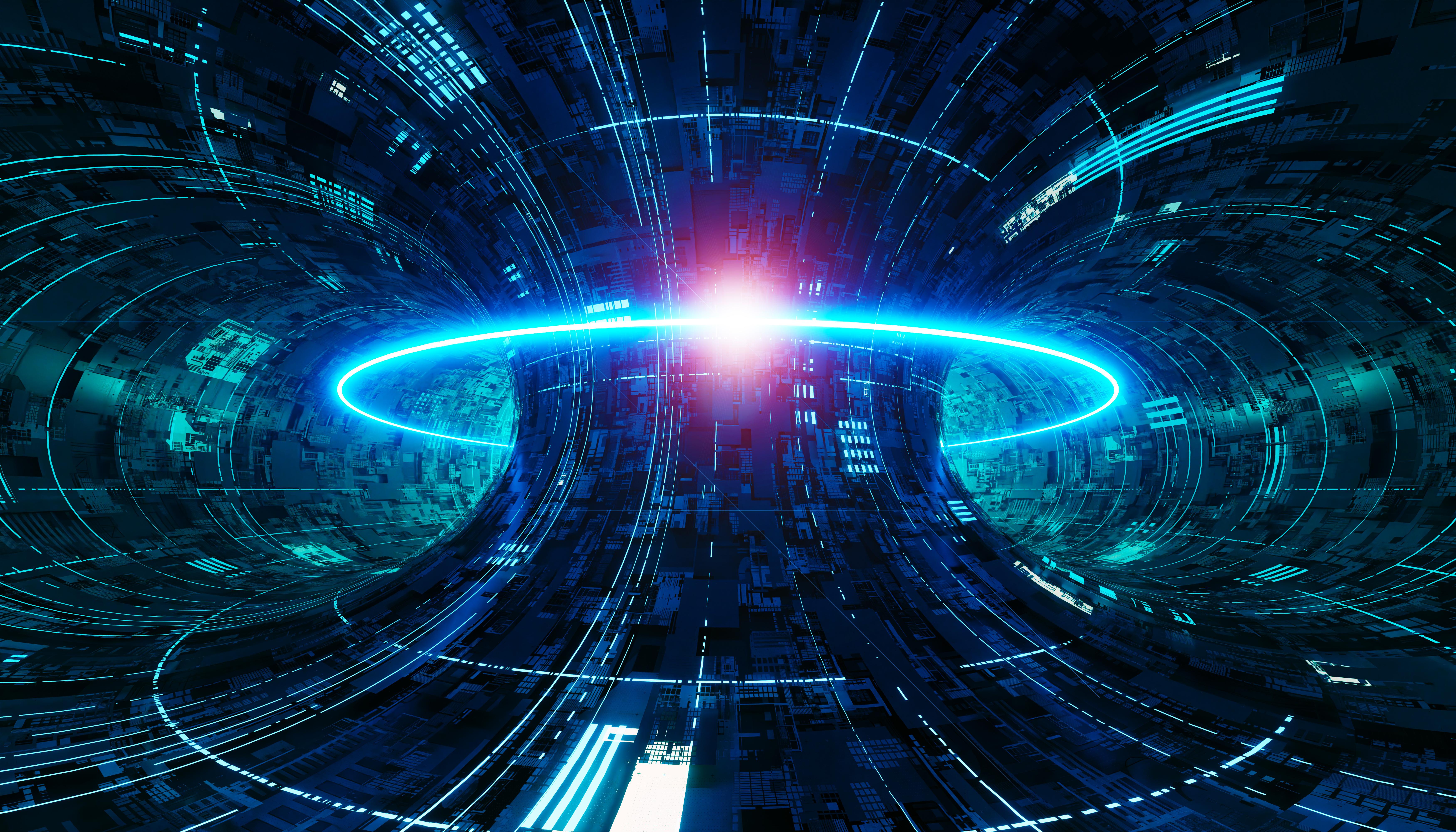 Symbolbild: Graphik Elektroenergieerzeugung durch Kernfusion