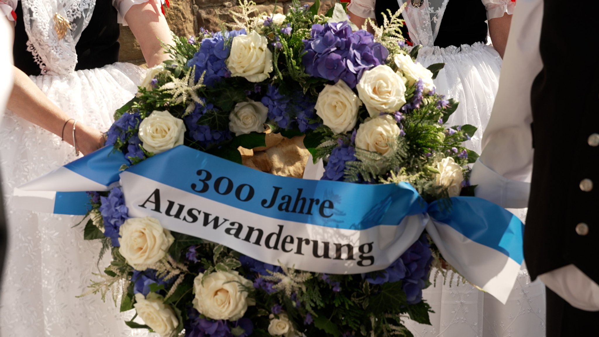 Die "Samatiner" erinnern an die Auswanderung ihrer Vorfahren vor 300 Jahren.