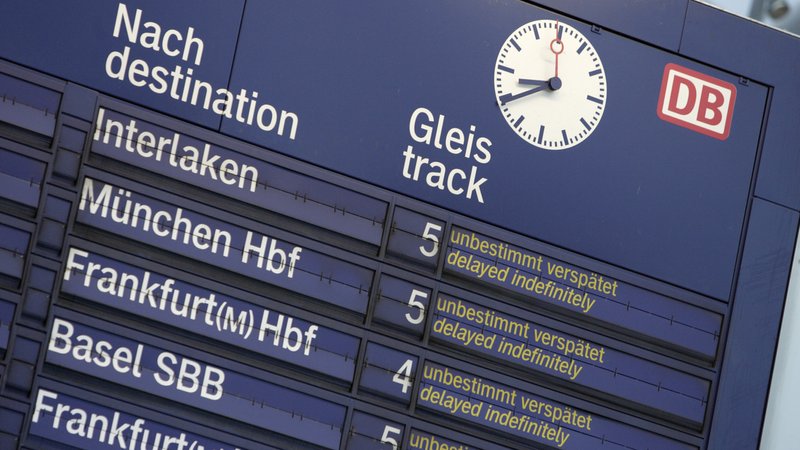 Bahn-Verspätungen | Bild: picture alliance / photothek | Ute Grabowsky Bahn-Verspätungen