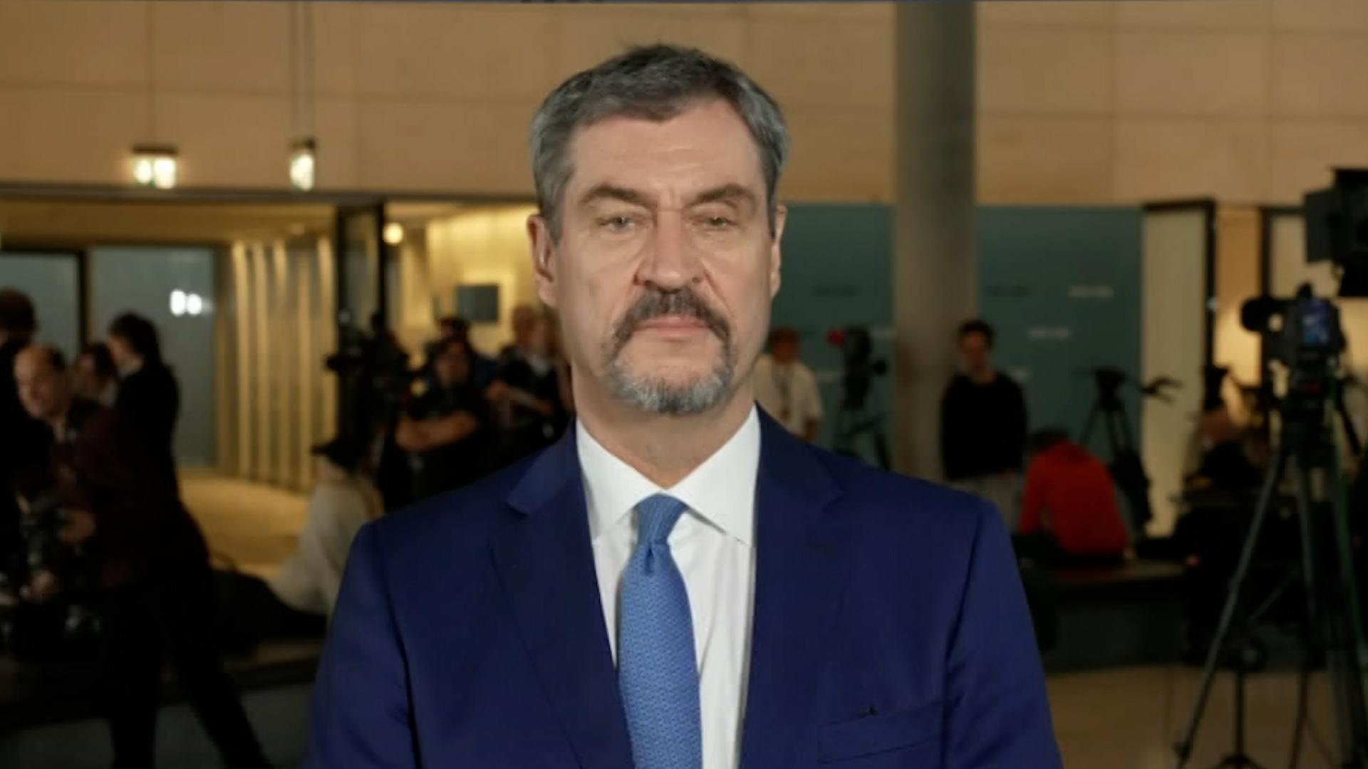 CSU-Chef Markus Söder im BR24-Interview