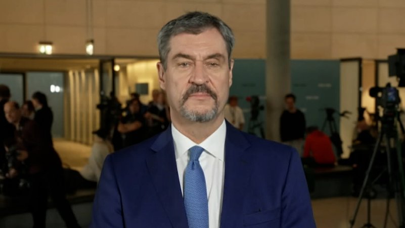 CSU-Chef Markus Söder im BR24-Interview | Bild: BR CSU-Chef Markus Söder im BR24-Interview