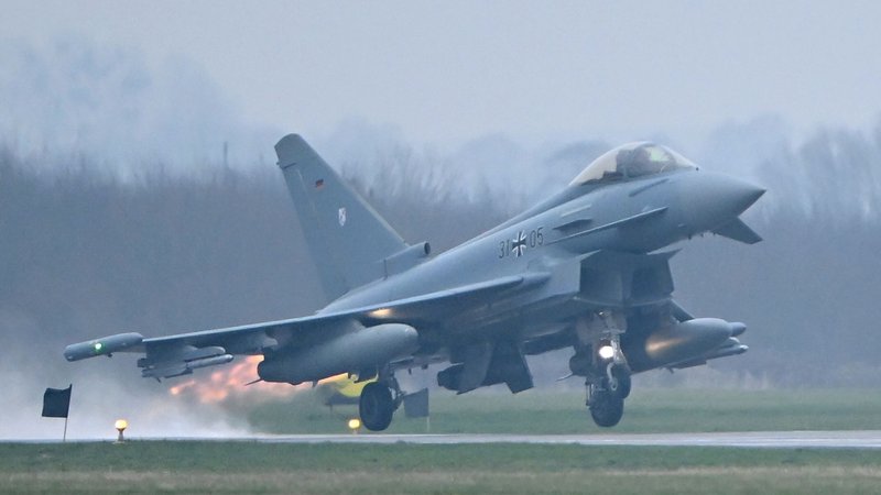 Eurofighter startet | Bild: dpa-Bildfunk/Adam Warøawa Eurofighter startet