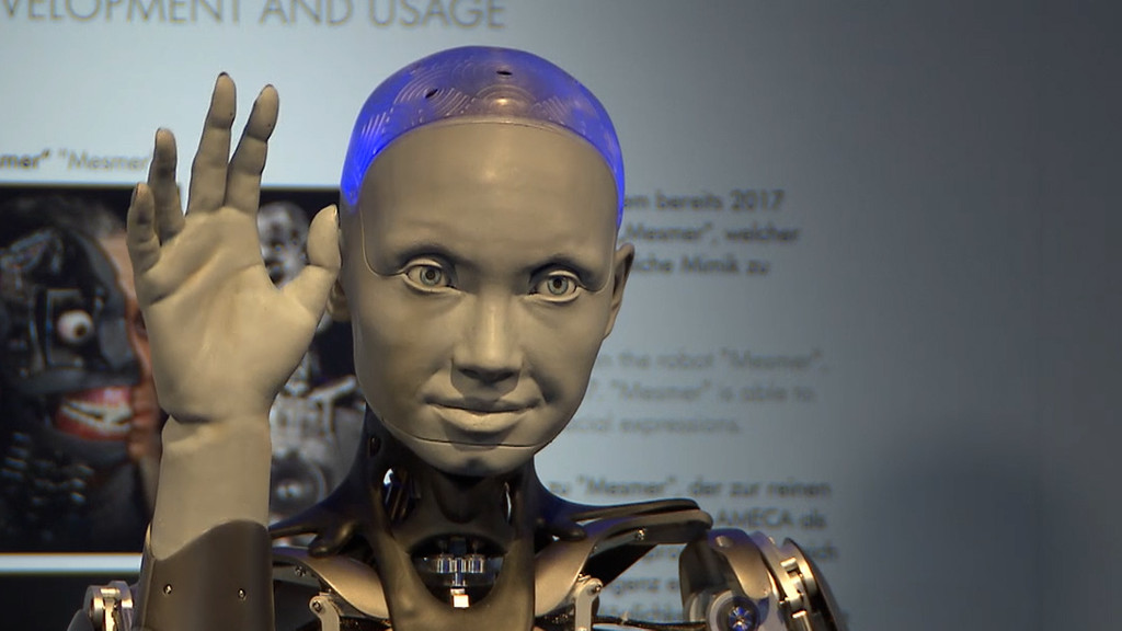 "AMECA": Der humanoide Roboter | Bild: BR "AMECA": Der humanoide Roboter