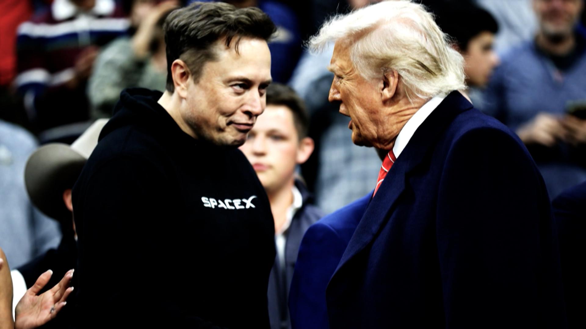Einst beste Freunde: Elon Musk und Donald Trump