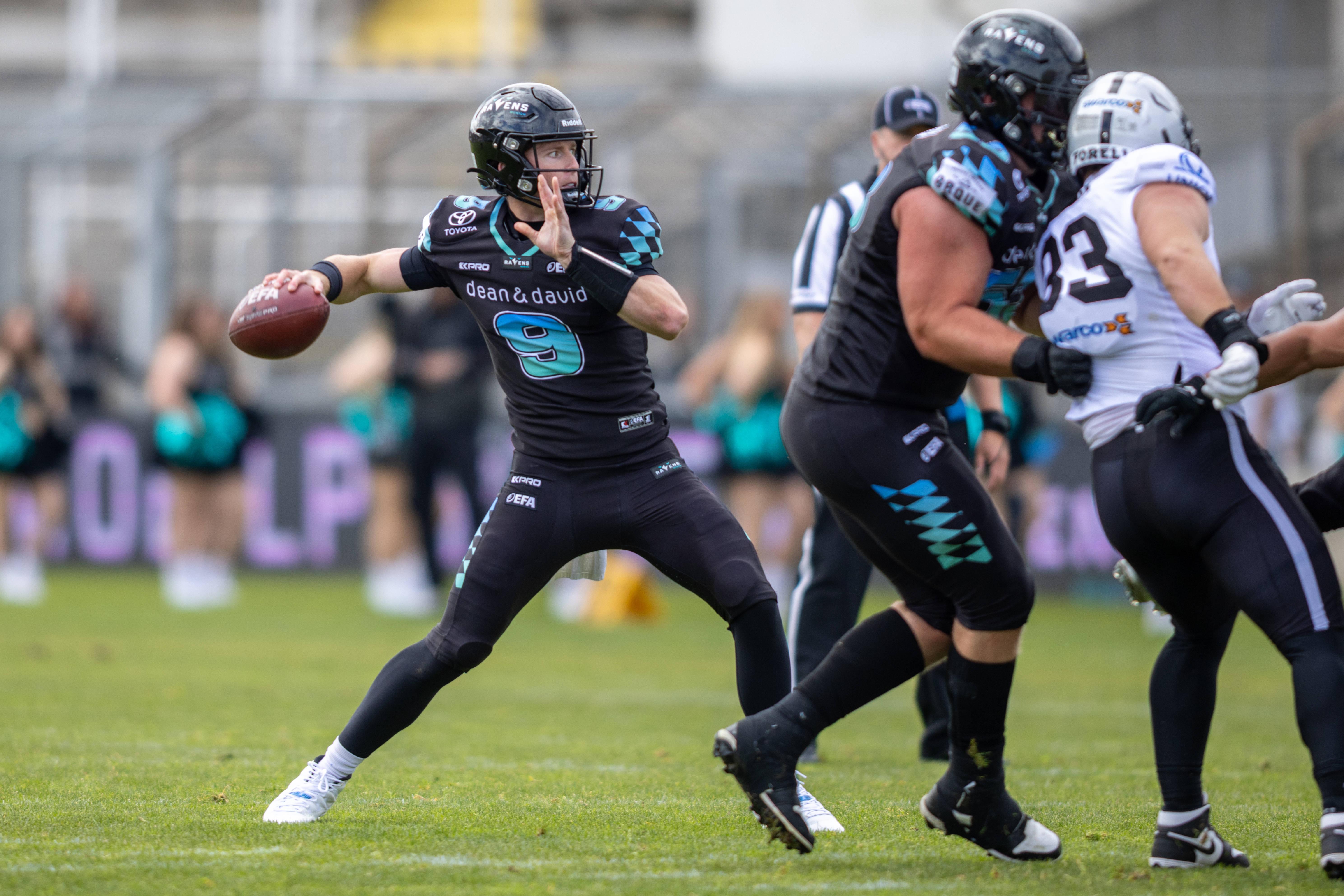 Russell Tabor von den Munich Ravens
