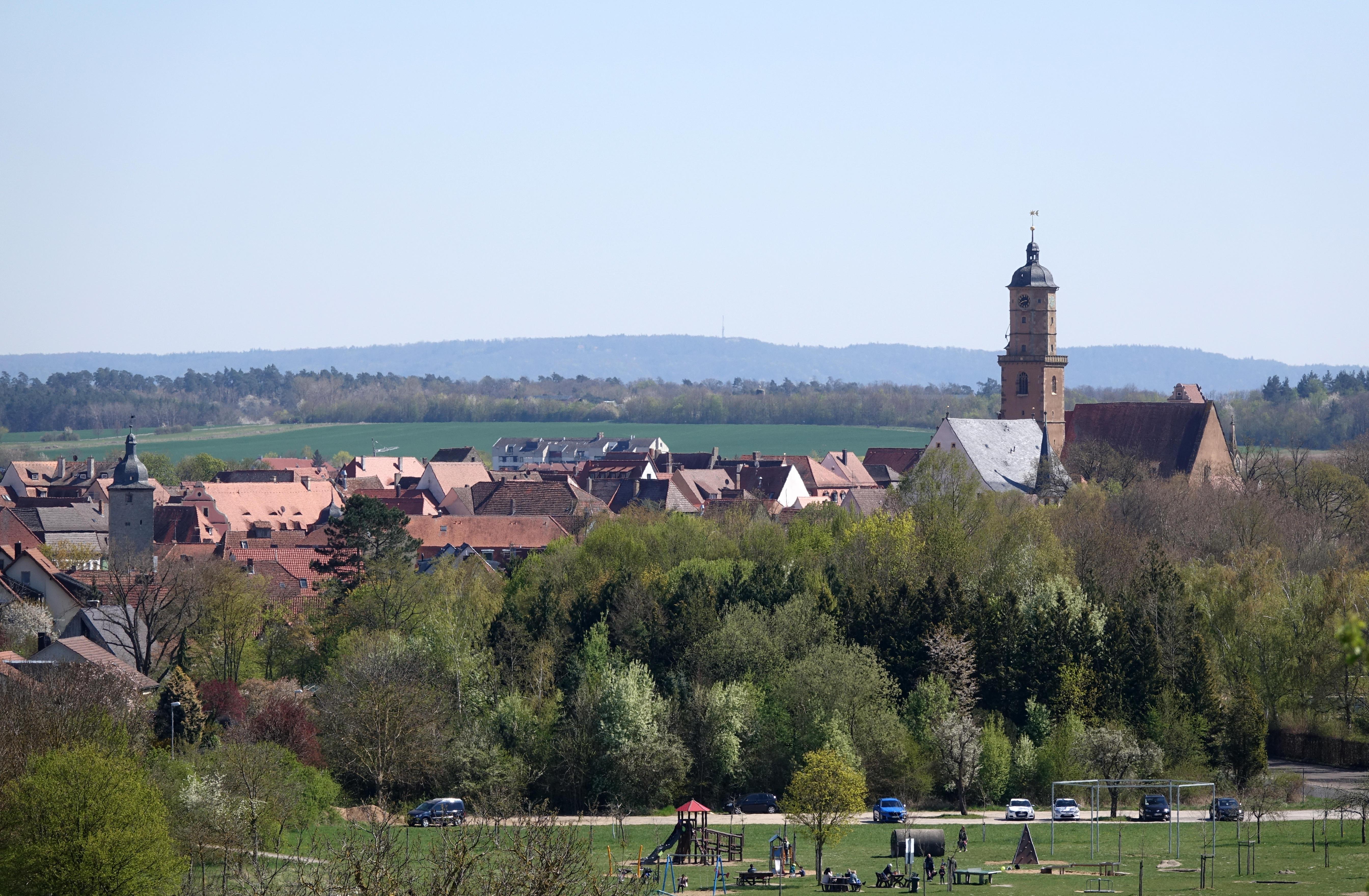 Blick auf Volkach (Archivbild)