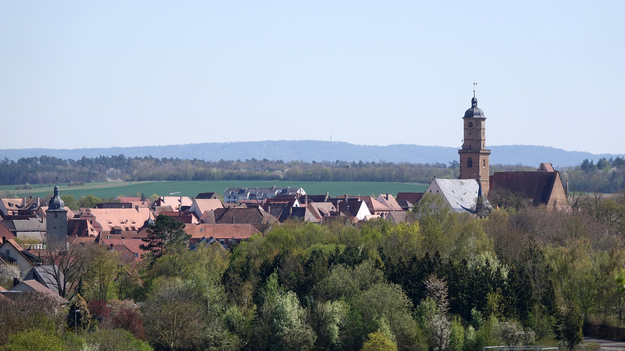 Blick auf Volkach (Archivbild)