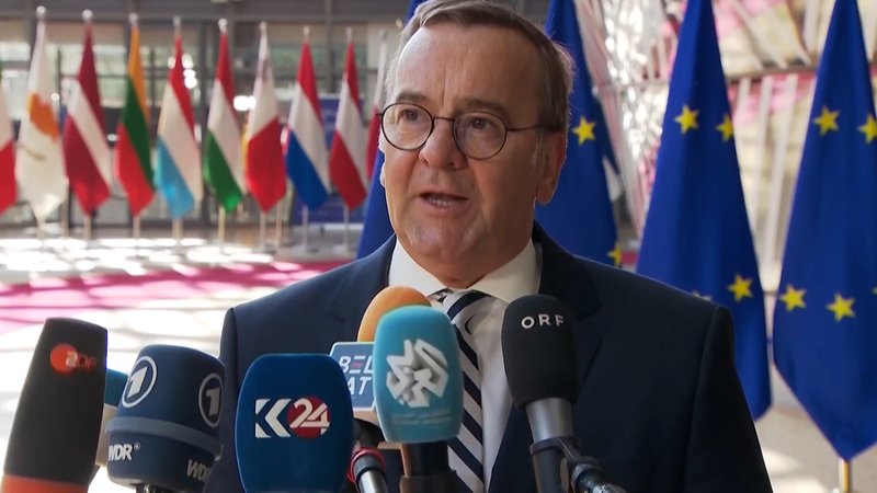 Verteidigungsminister Boris Pistorius (SPD) in Brüssel | Bild: BR Verteidigungsminister Boris Pistorius (SPD) in Brüssel