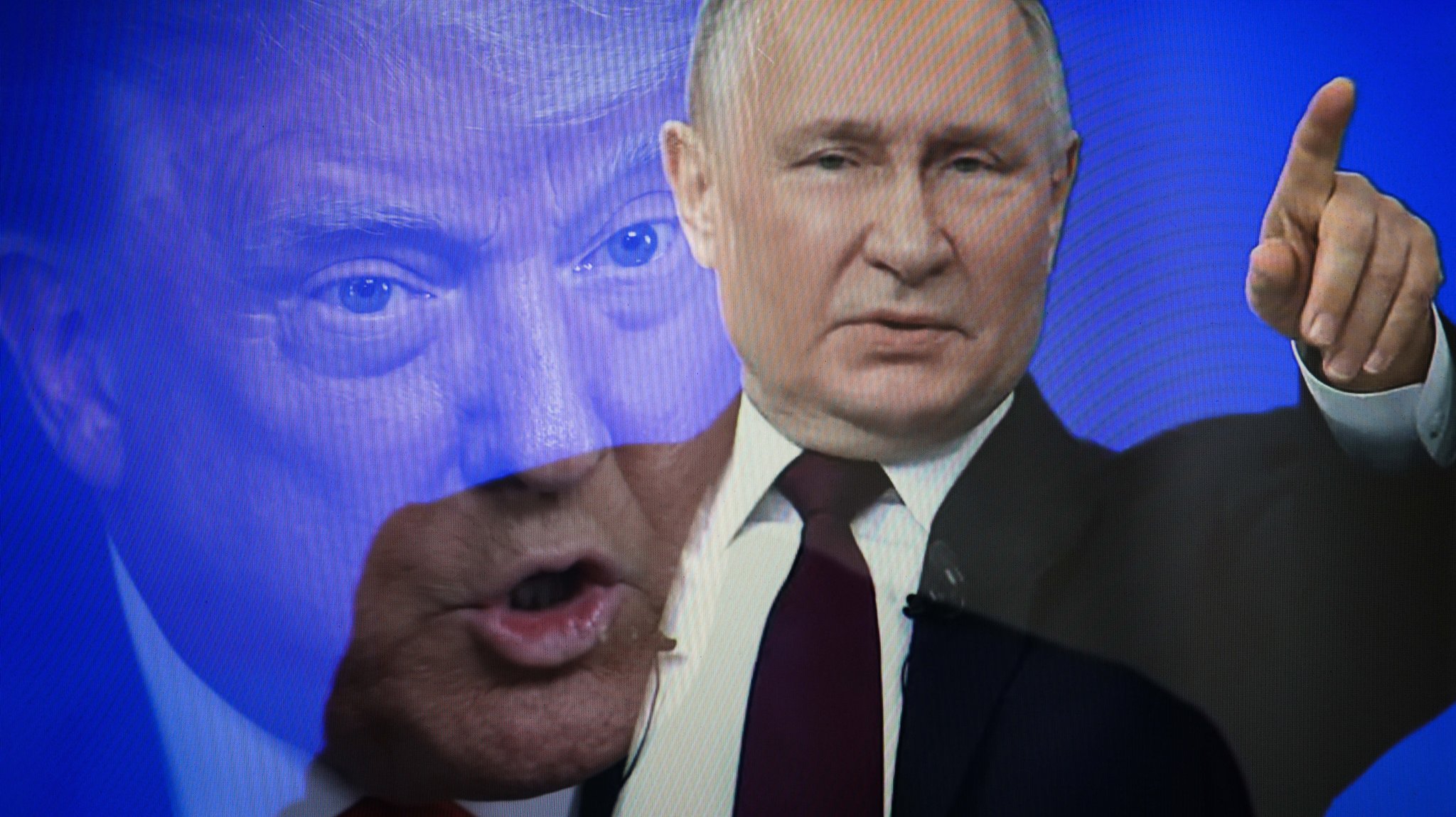 Montage: Wladimir Putin und Donald Trump