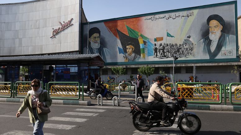 Propagandabild in Teheran | Bild:Majid Asgaripour/WANA (West Asia News Agency) via REUTERS
