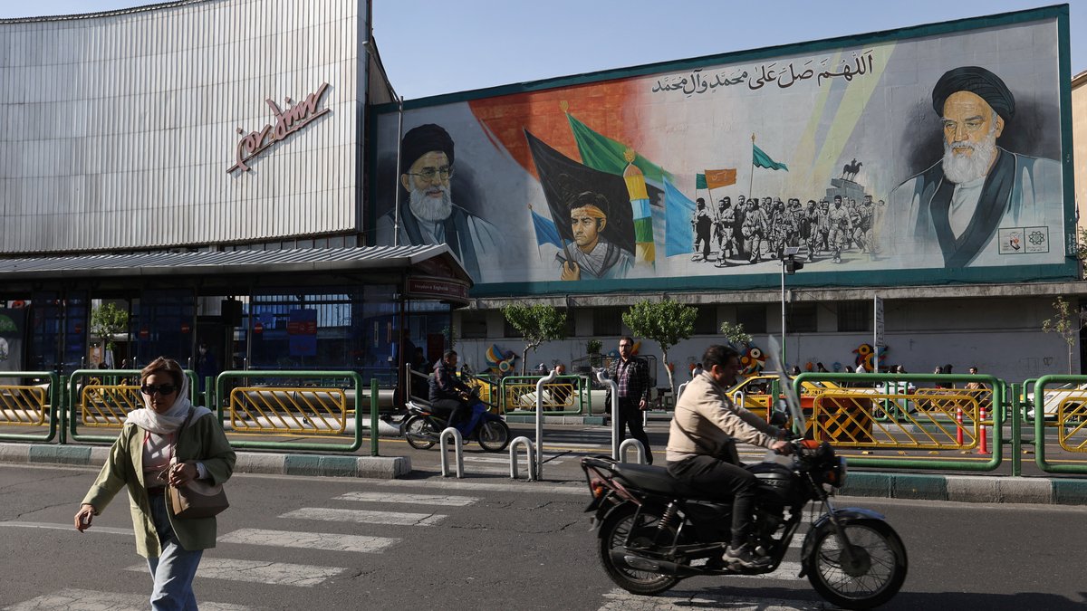 Propagandabild in Teheran