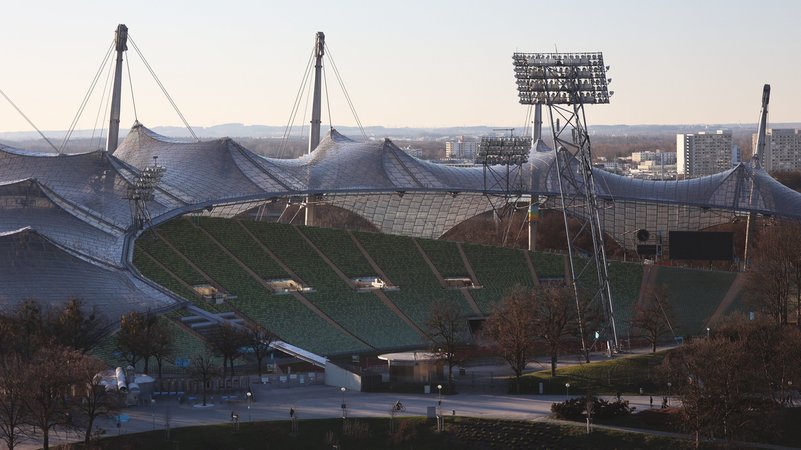 Das Olympiastadion in München | Bild: dpa/pa Das Olympiastadion in München