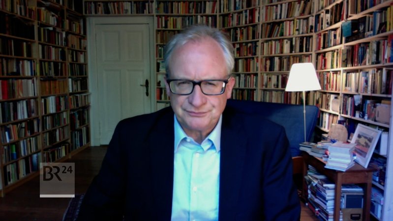 Politikwissenschaftler Albrecht von Lucke – Söder weckt Sozialneid | Bild: Bayerischer Rundfunk 2025 Politikwissenschaftler Albrecht von Lucke – Söder weckt Sozialneid