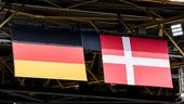 Dortmunder Westfalenstadion mit Flaggen Deutschland - Dänemark | Bild:imago-images/Beautiful Sports