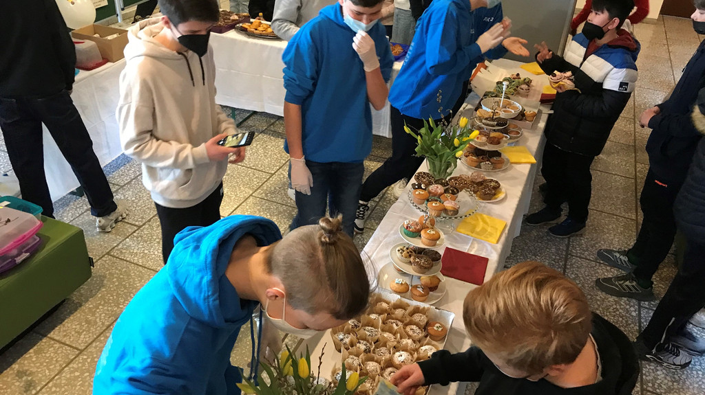 Muffin-Verkauf in Passau