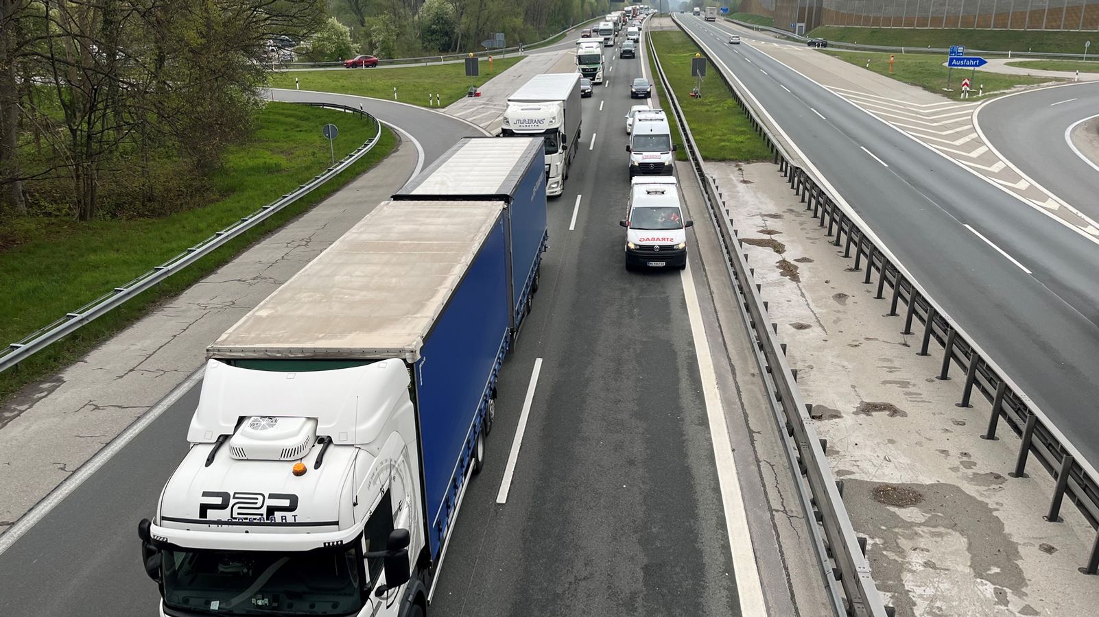 Blockabfertigung in Tirol hat Auswirkungen wie lange nicht | BR24