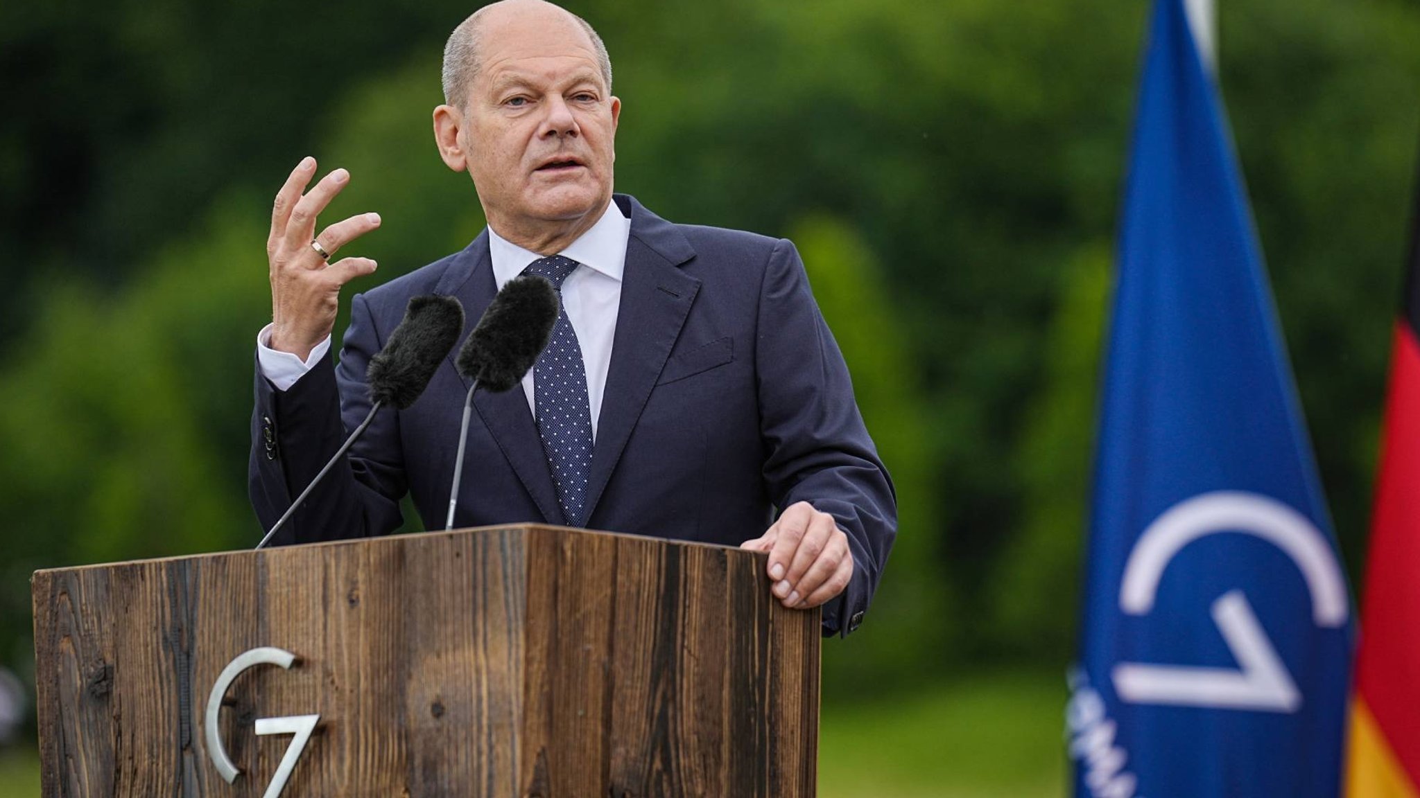 G7-Gipfel 2022 - Olaf Scholz