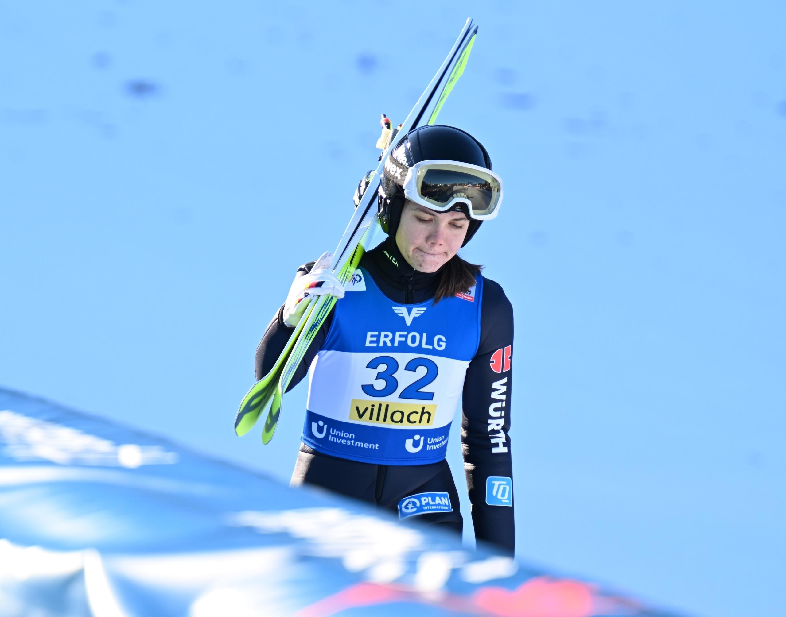 Agnes Reisch nach ihrem Sturz