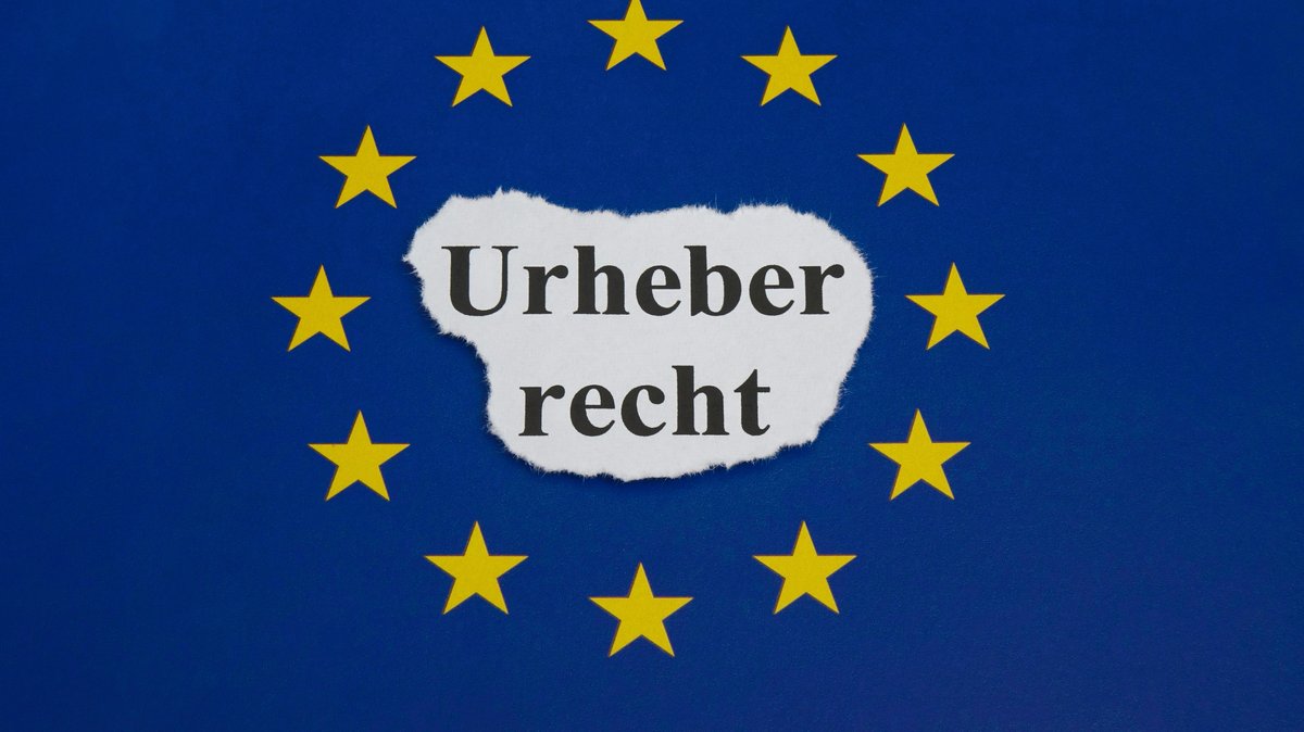 Urheberrecht und EU-Fahne