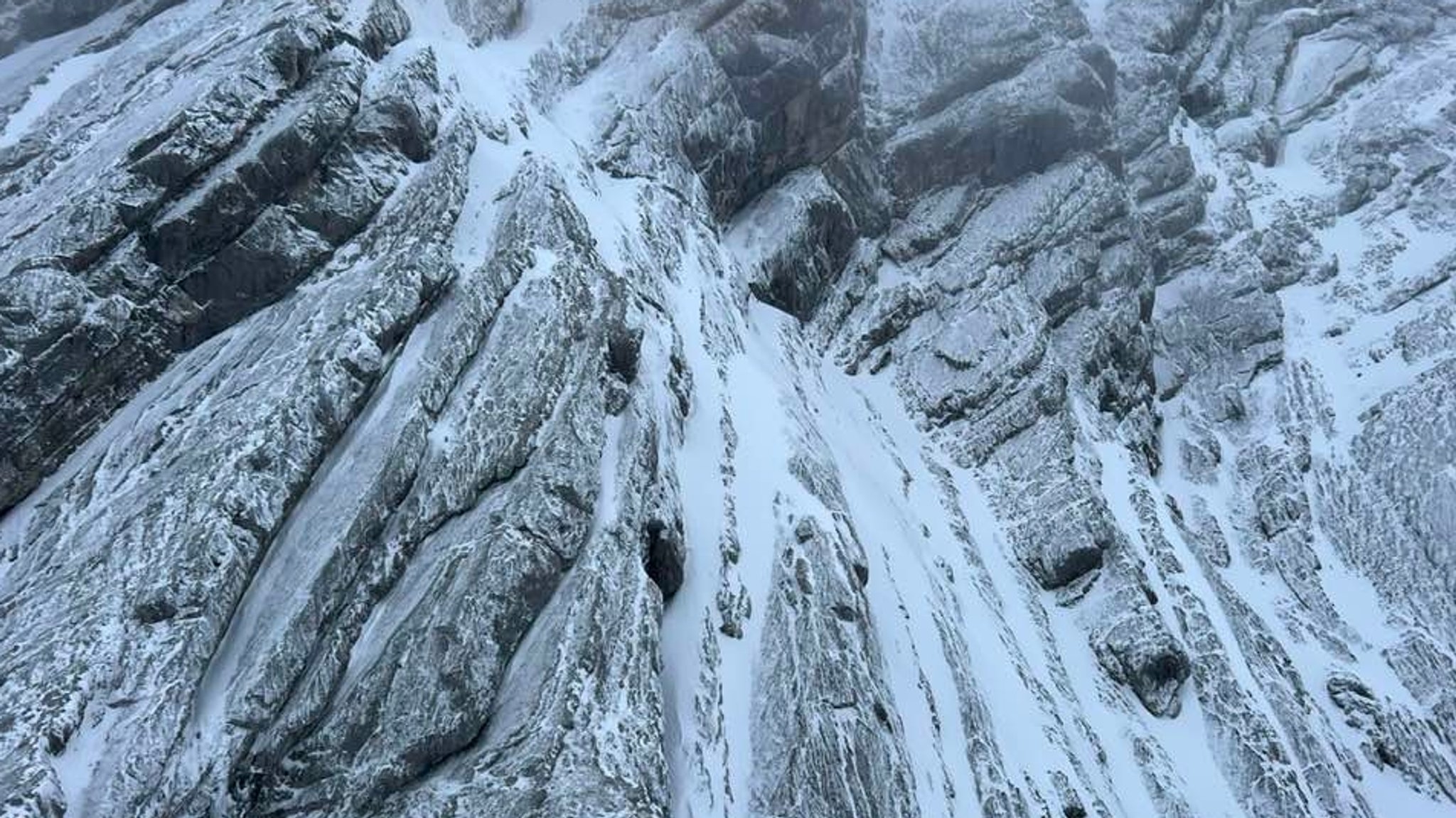 Steiles Gelände am Hochkalter bei Ramsau