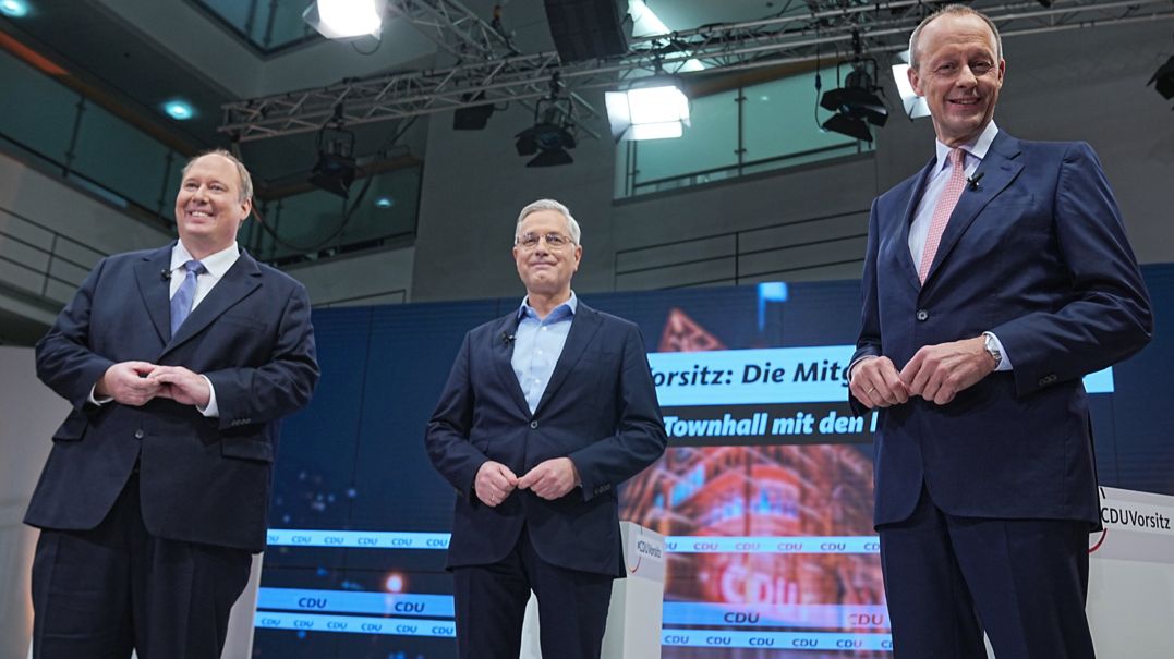 Braun Merz Oder Rottgen Entscheidung Uber Cdu Vorsitz Erwartet Br24