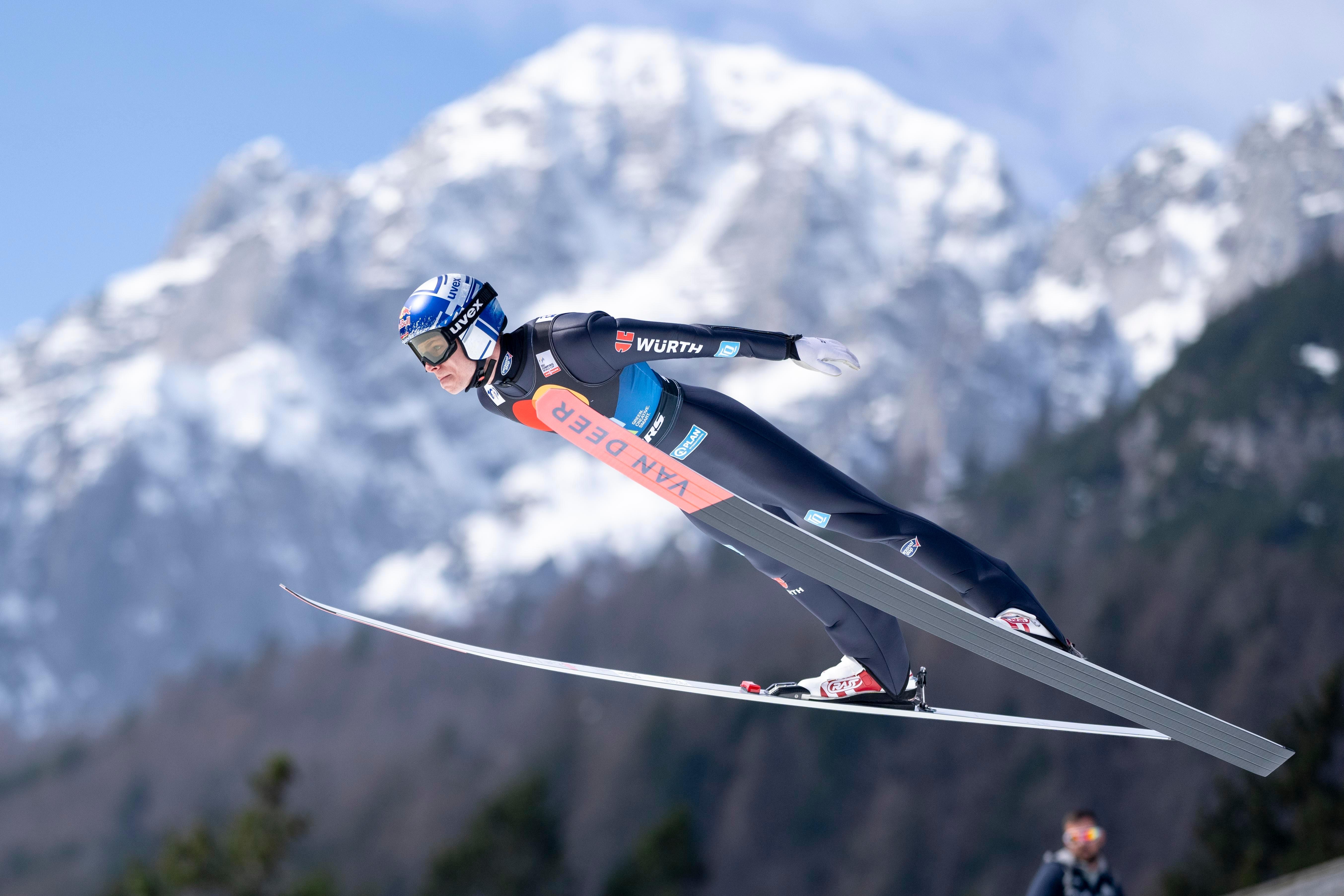 Skispringer Andreas Wellinger in Planica