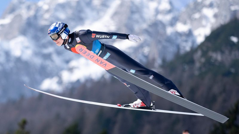 Skispringer Andreas Wellinger in Planica