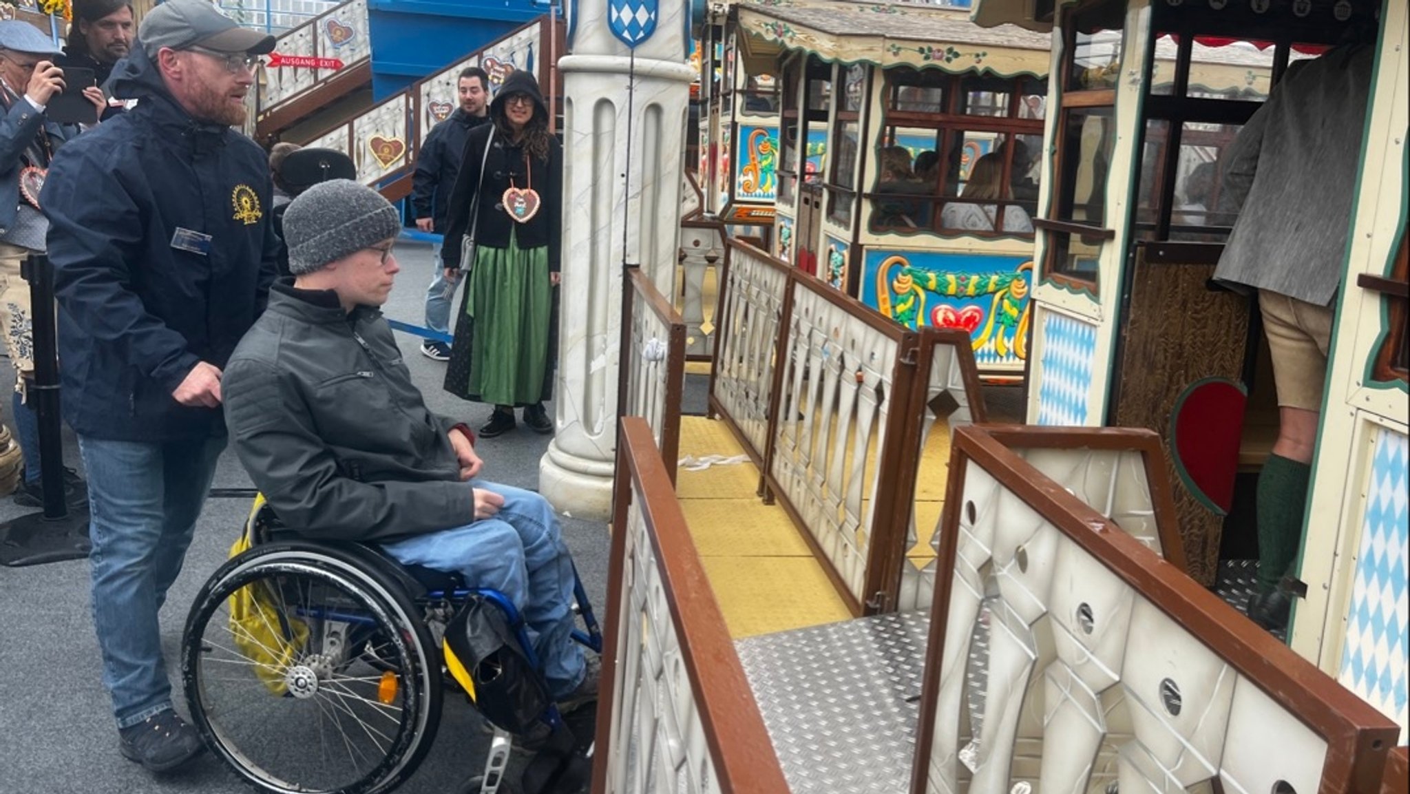 "Sollte was für jeden sein": So barrierefrei ist die Wiesn 