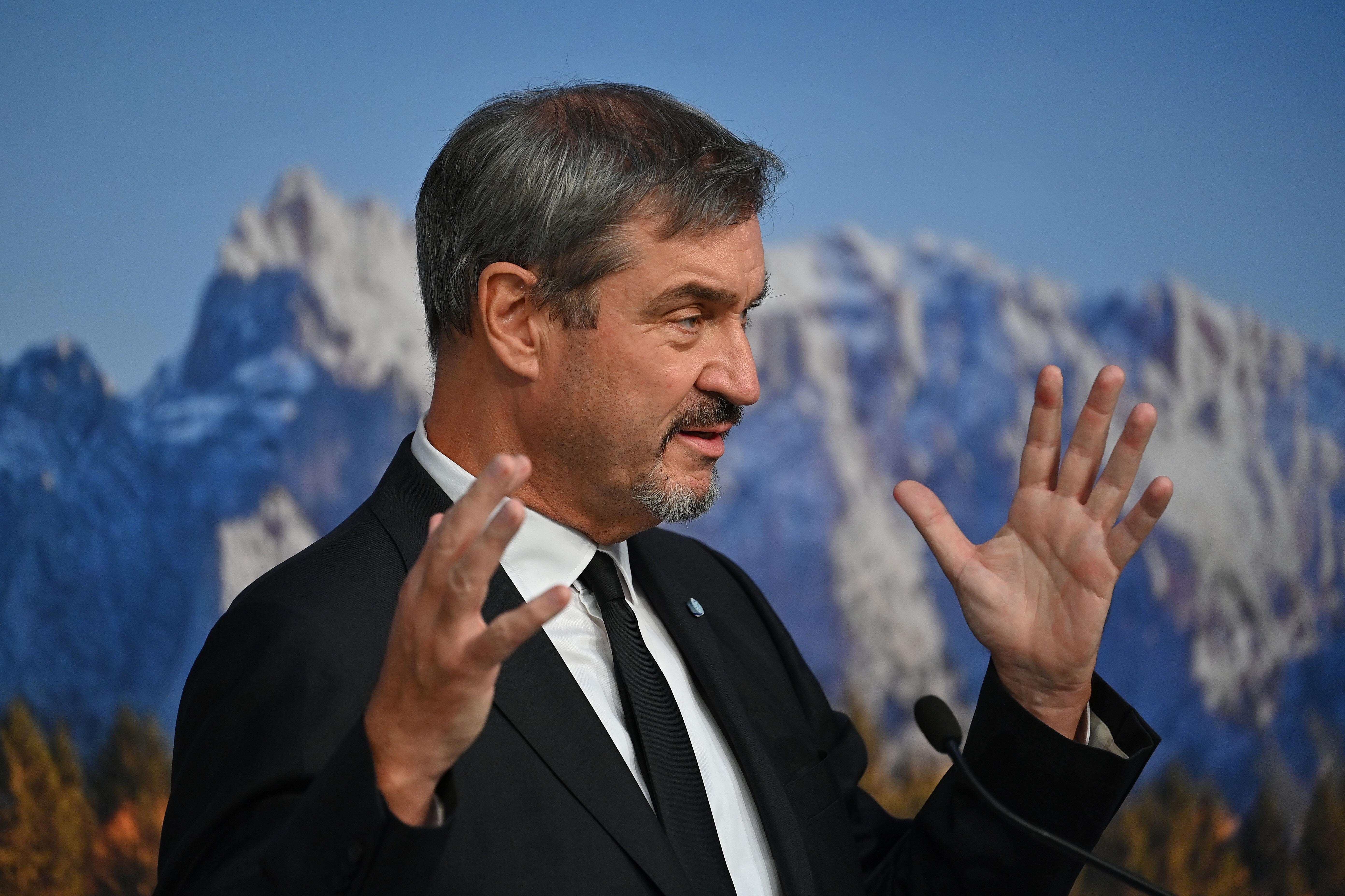 Ministerpräsident Markus Söder