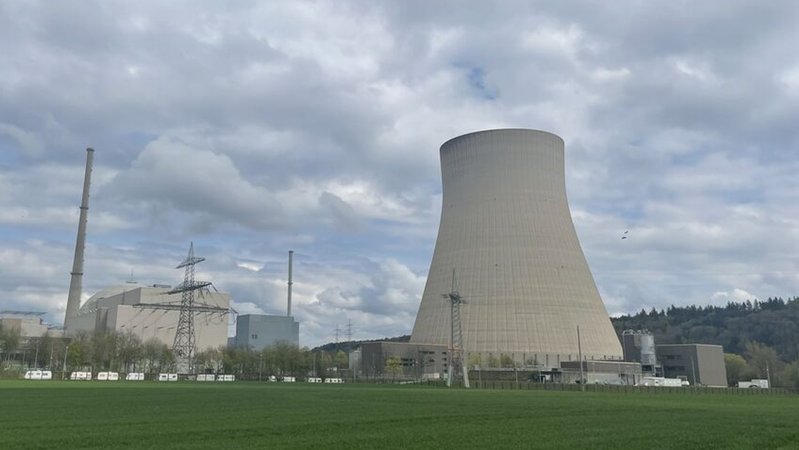 Das Atomkraftwerk Isar 2 bei Landshut wurde am 15. April 2023 vom Netz genommen.