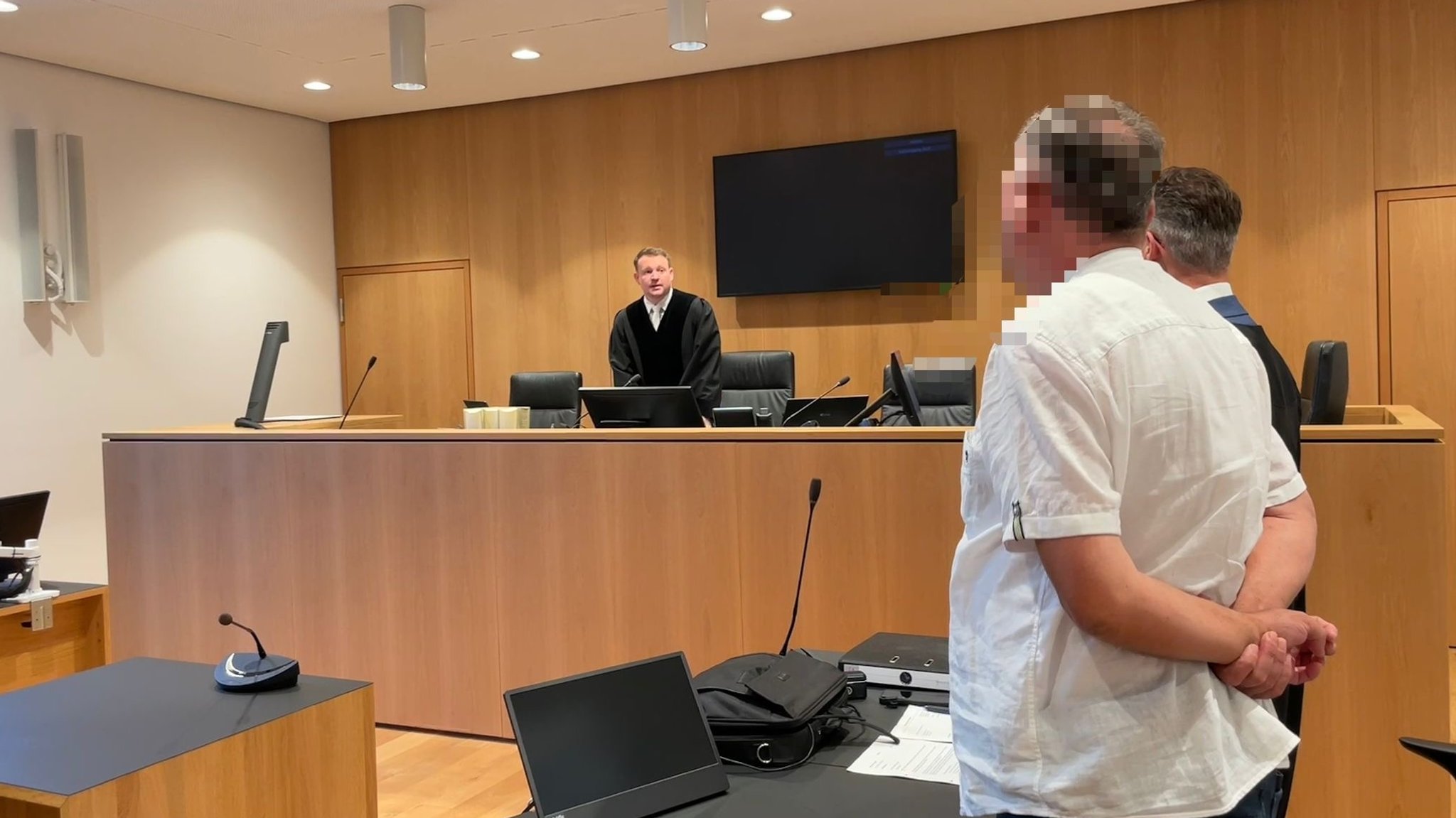 Prozess am Amtsgericht Haßfurt | Bild: BR/Mona Böhm Prozess am Amtsgericht Haßfurt