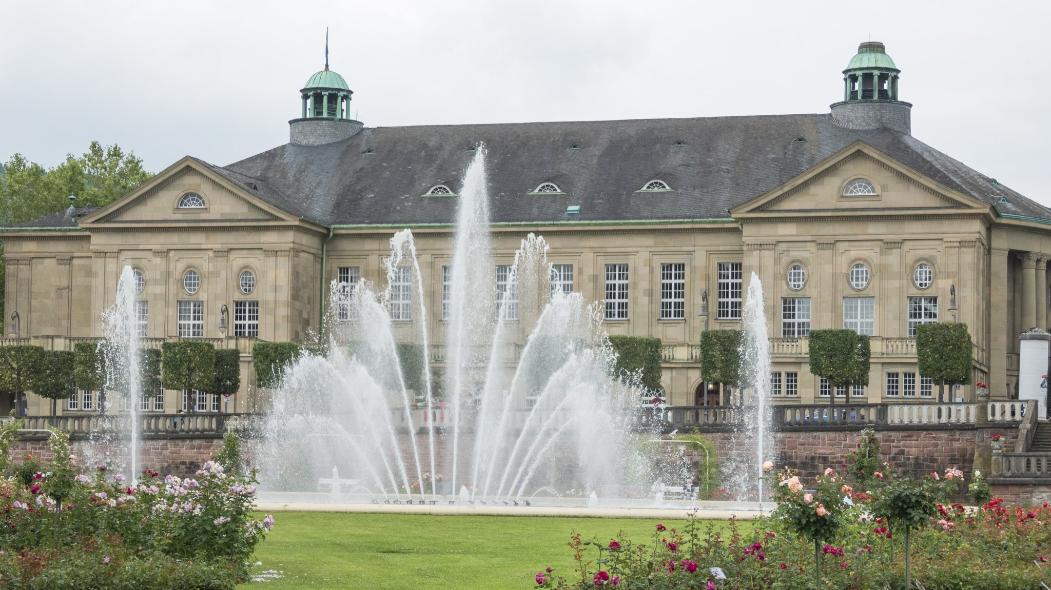 Rosengarten in Bad Kissingen