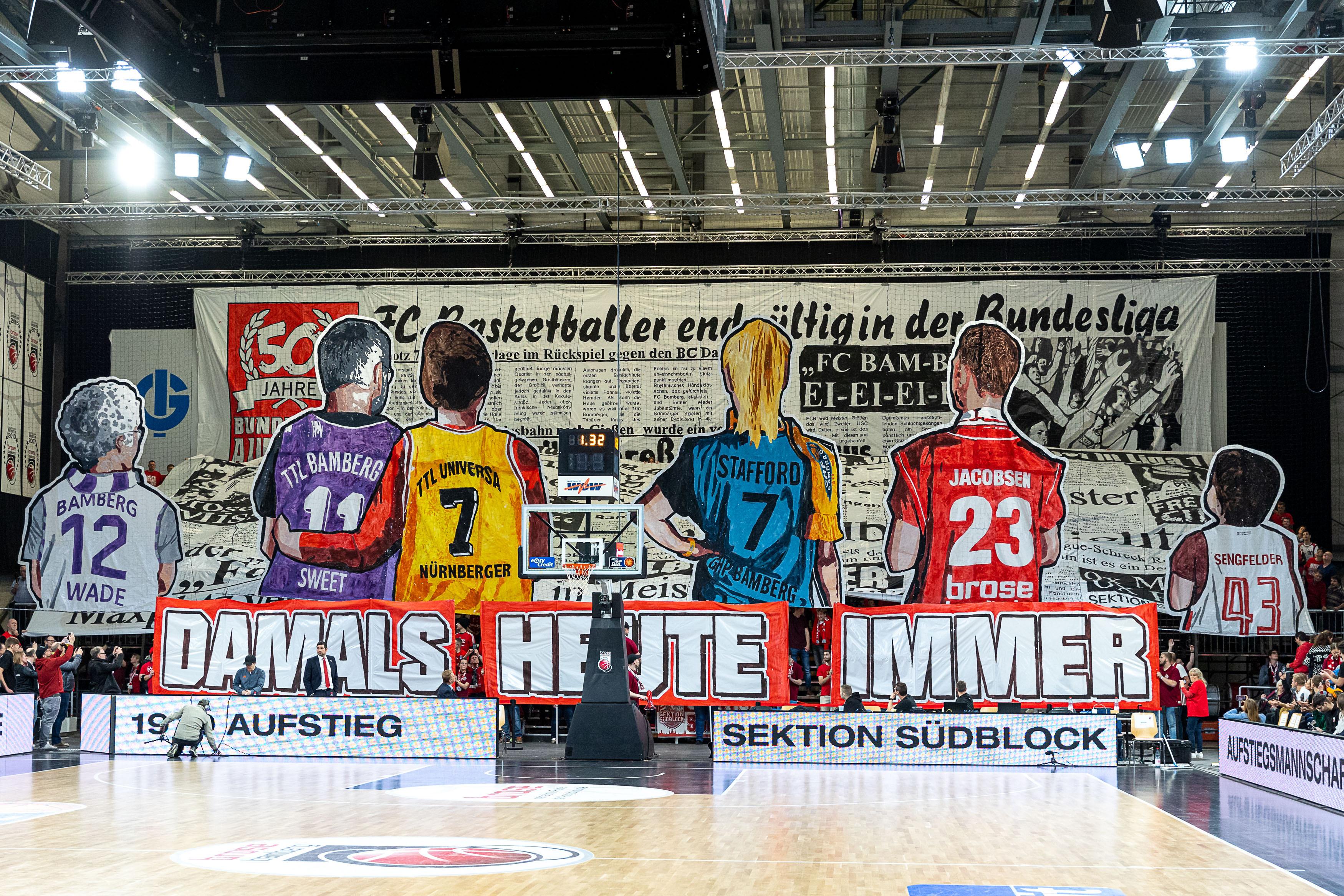 Brose Bamberg feiert 50 Jahre Aufstieg in die Bundesliga BR24
