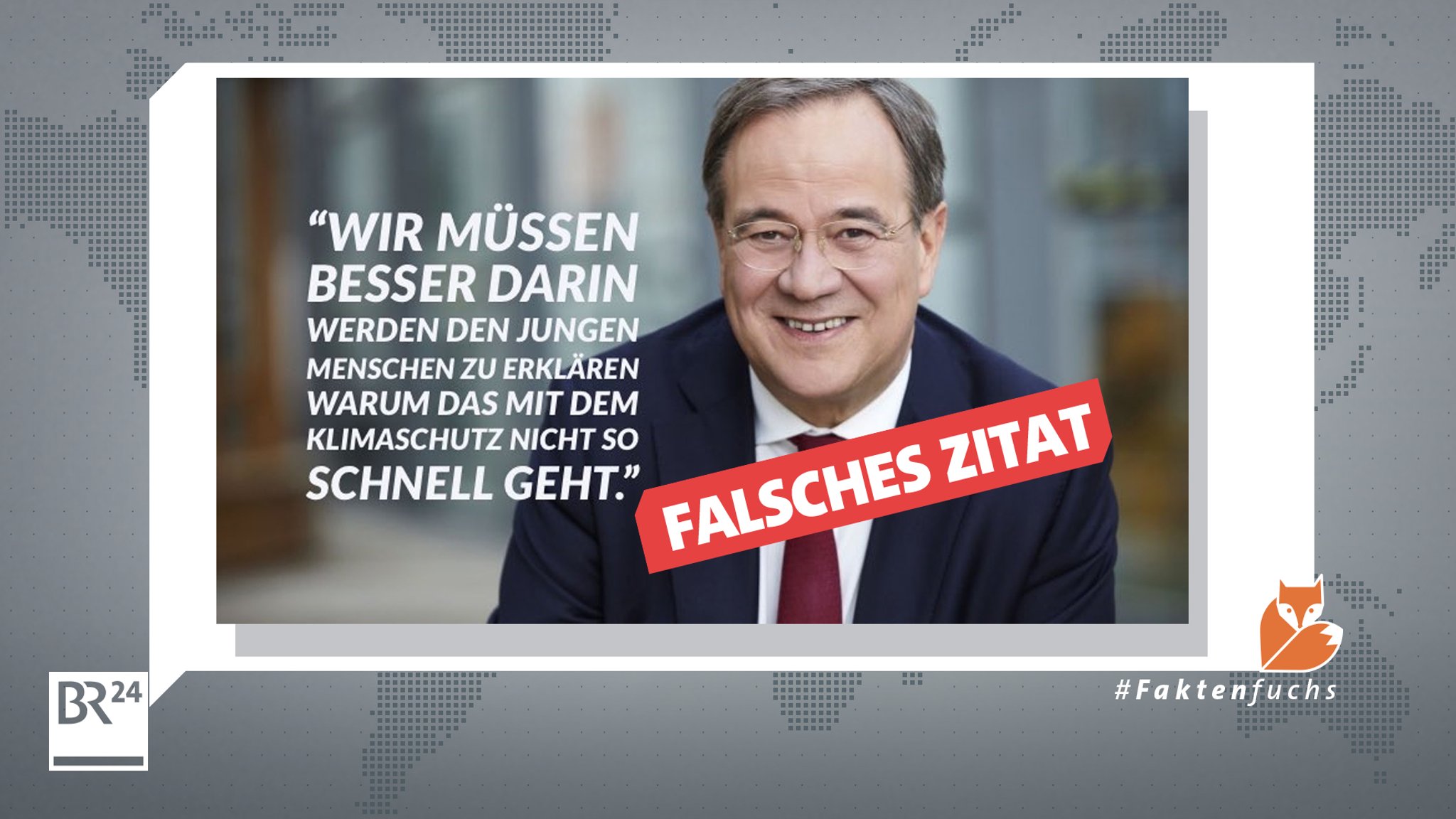 Falsches Zitat von Armin Laschet