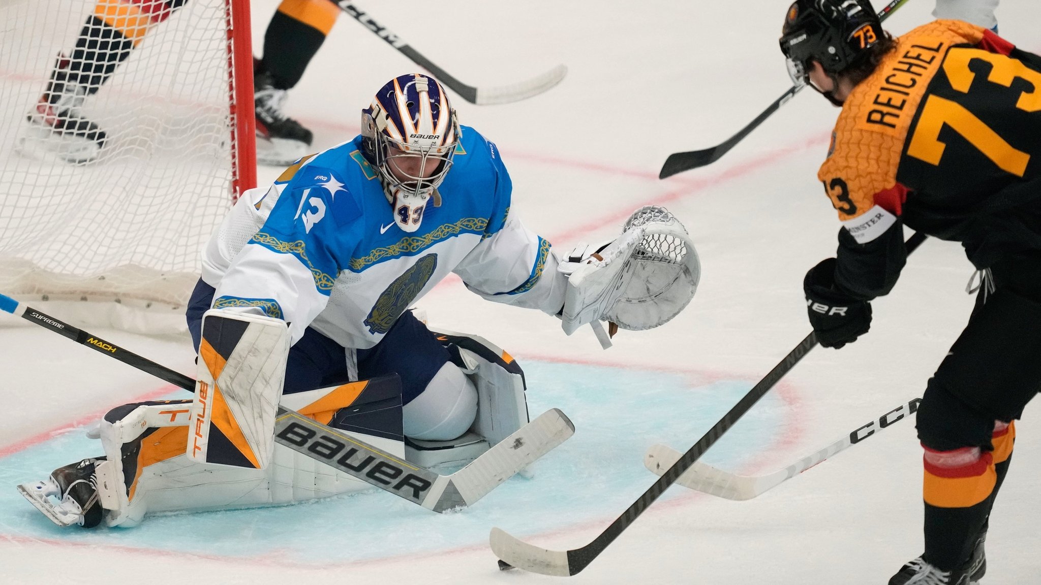 Eishockey-WM: Deutschland mit Tor-Gala gegen Kasachstan