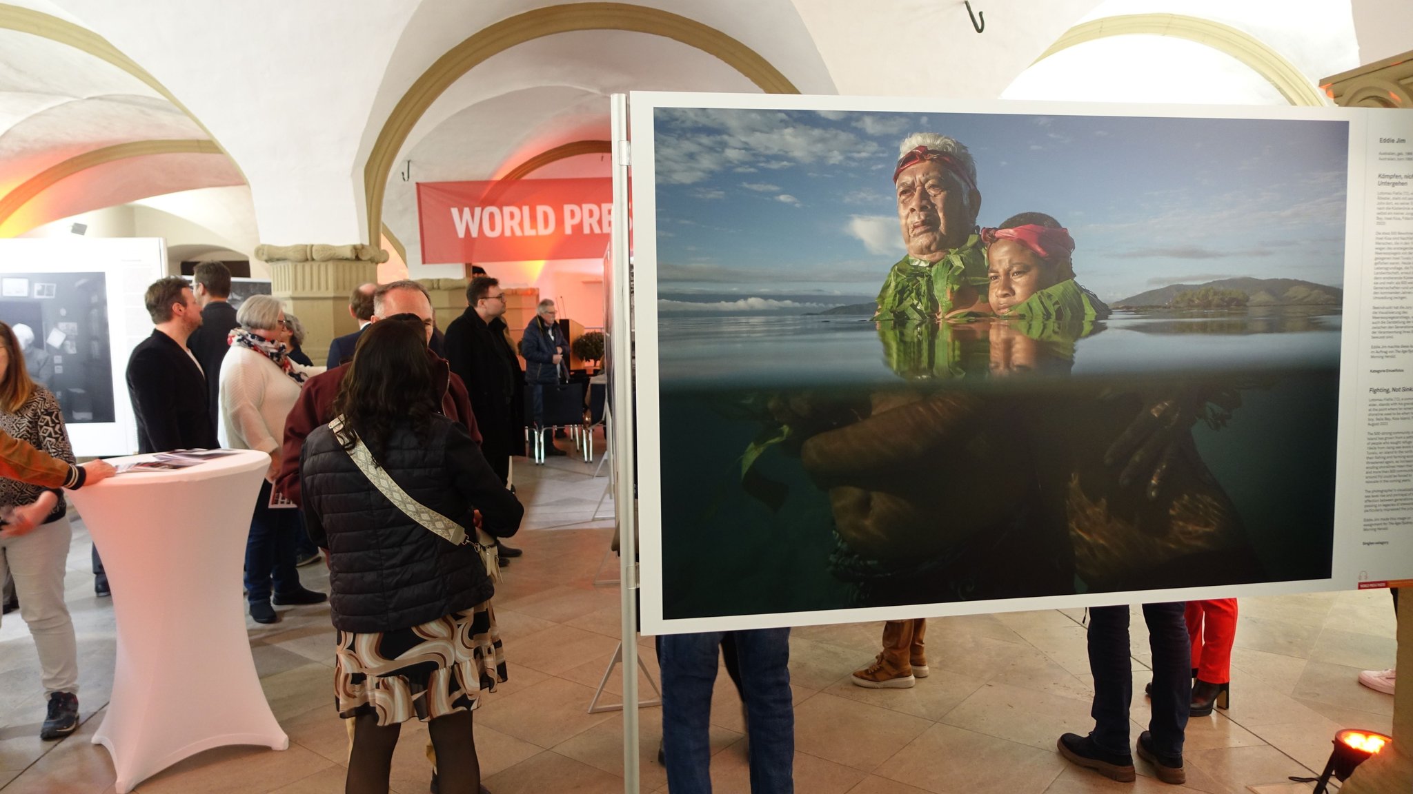 Am Wochenende wurde in der Kitzinger Rathaushalle die Woirld Press Photo-Ausstellung eröffenet. Sie läuft bis Ende März.