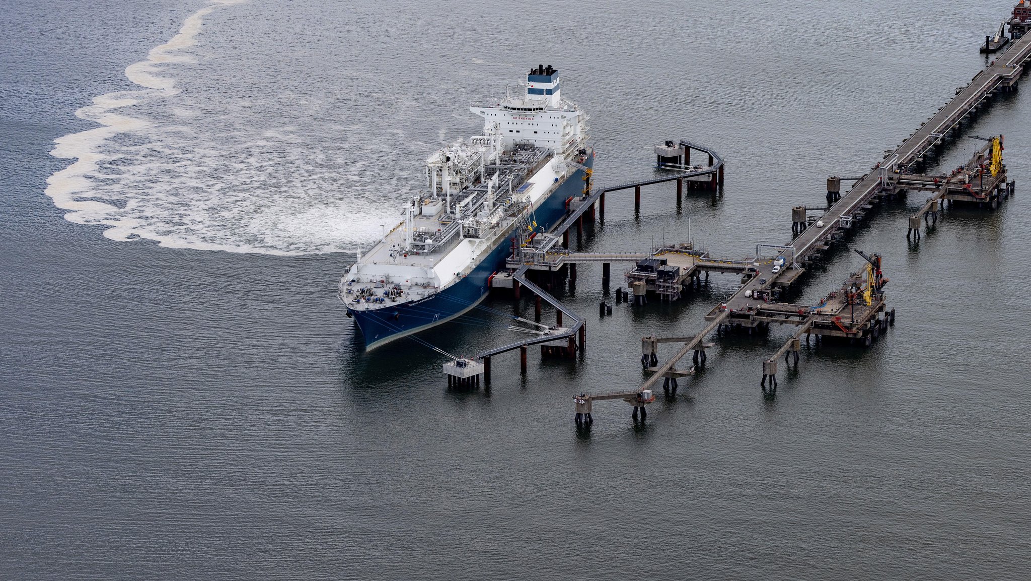 Schwimmendes LNG-Terminal Wilhelmshaven.