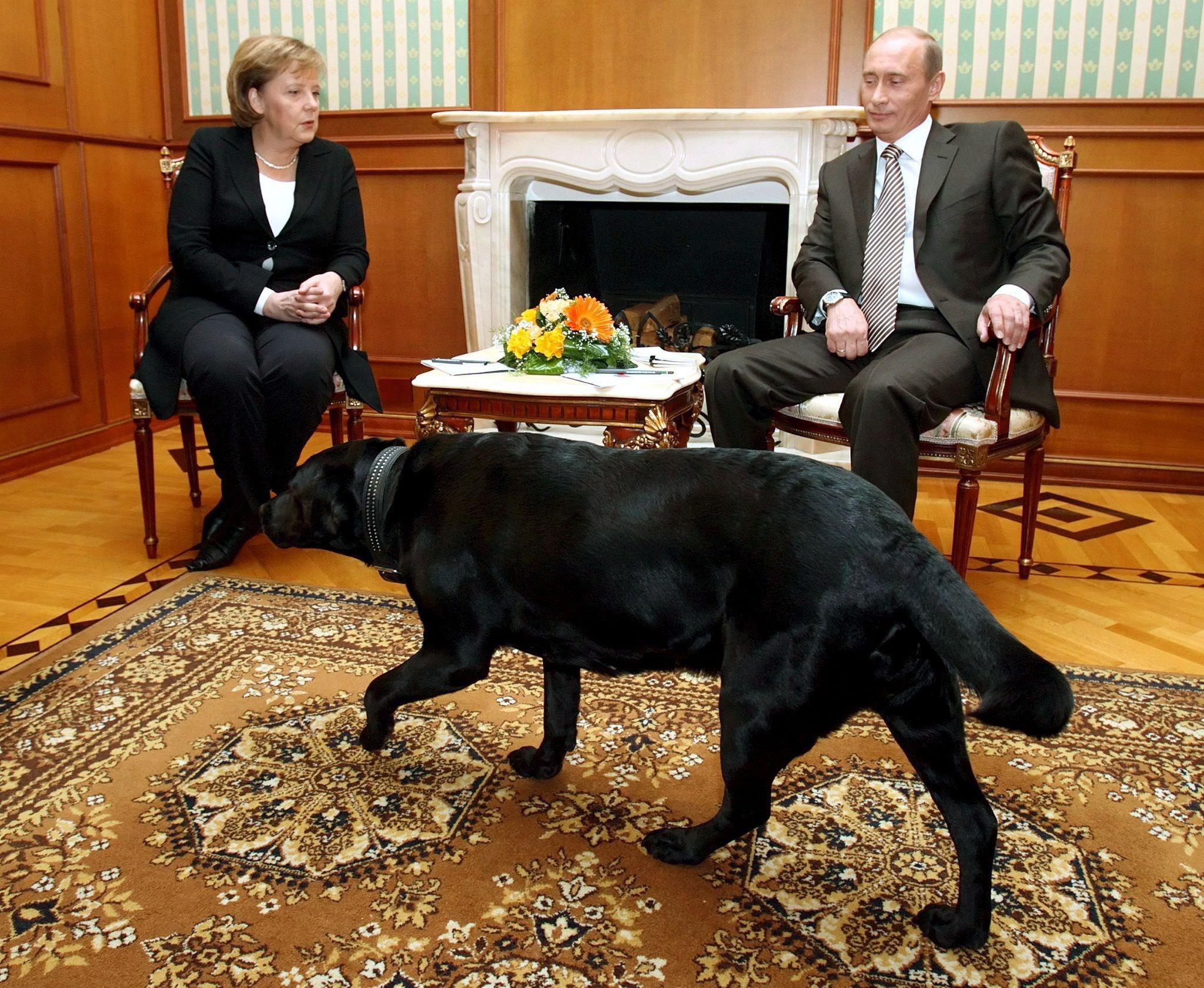 Angela Merkel und Wladimir Putin bei der Begegnung im Januar 2007