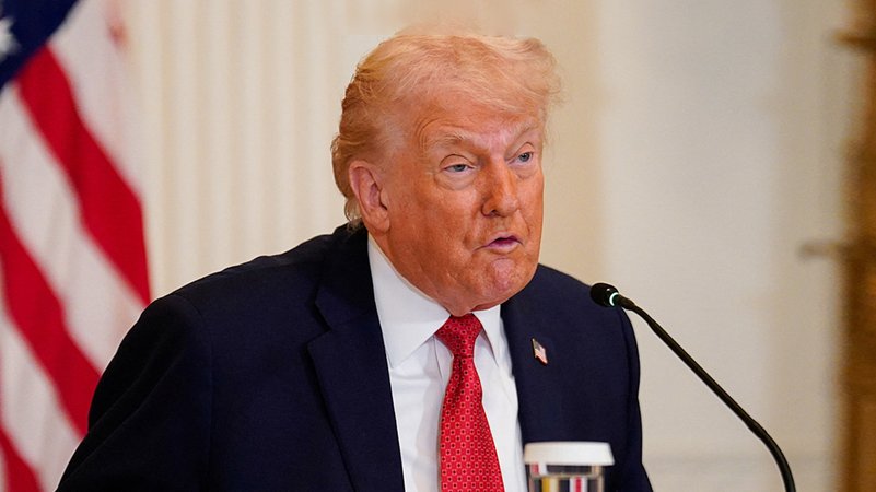 US-Präsident Trump | Bild: Bayerischer Rundfunk 2026 US-Präsident Trump