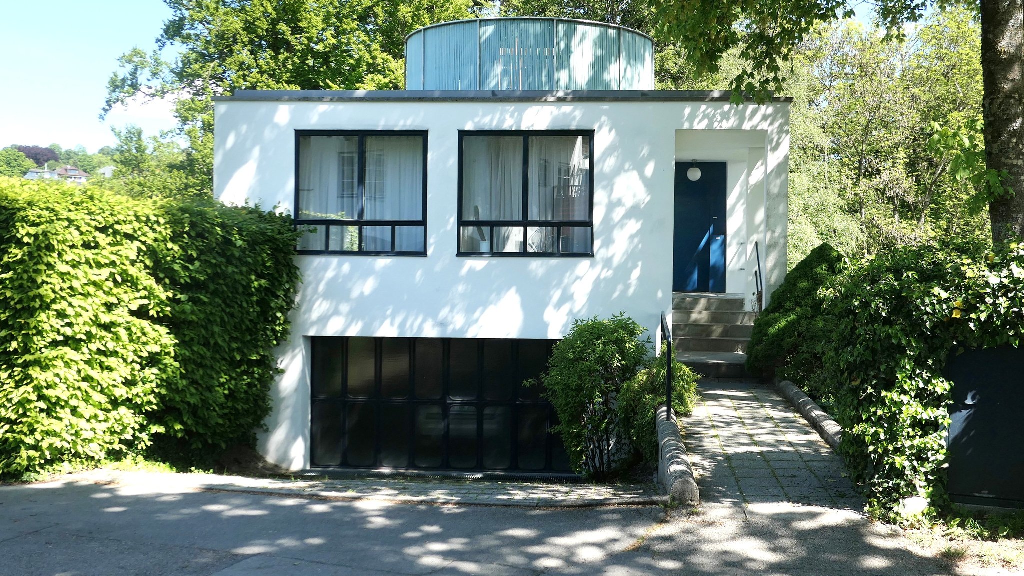 Außenansicht des Wohnhauses von Jürgen Habermas