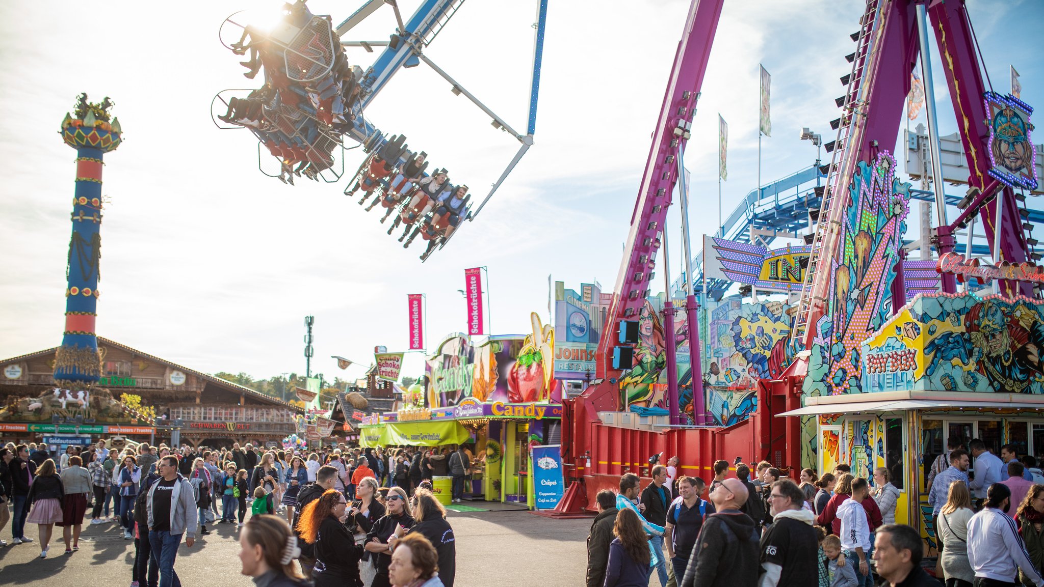 Symbolbild: Szene auf dem Oktoberfest 2022