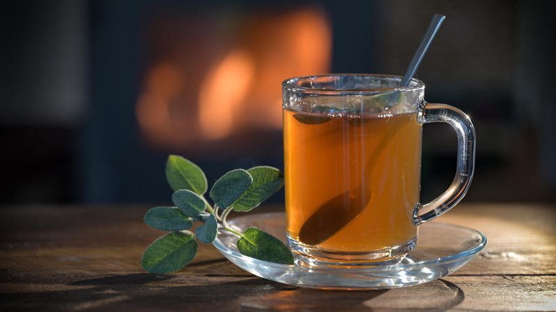 Teetasse mit Salbei | Bild: picture alliance / Zoonar | Maren Winter Teetasse mit Salbei