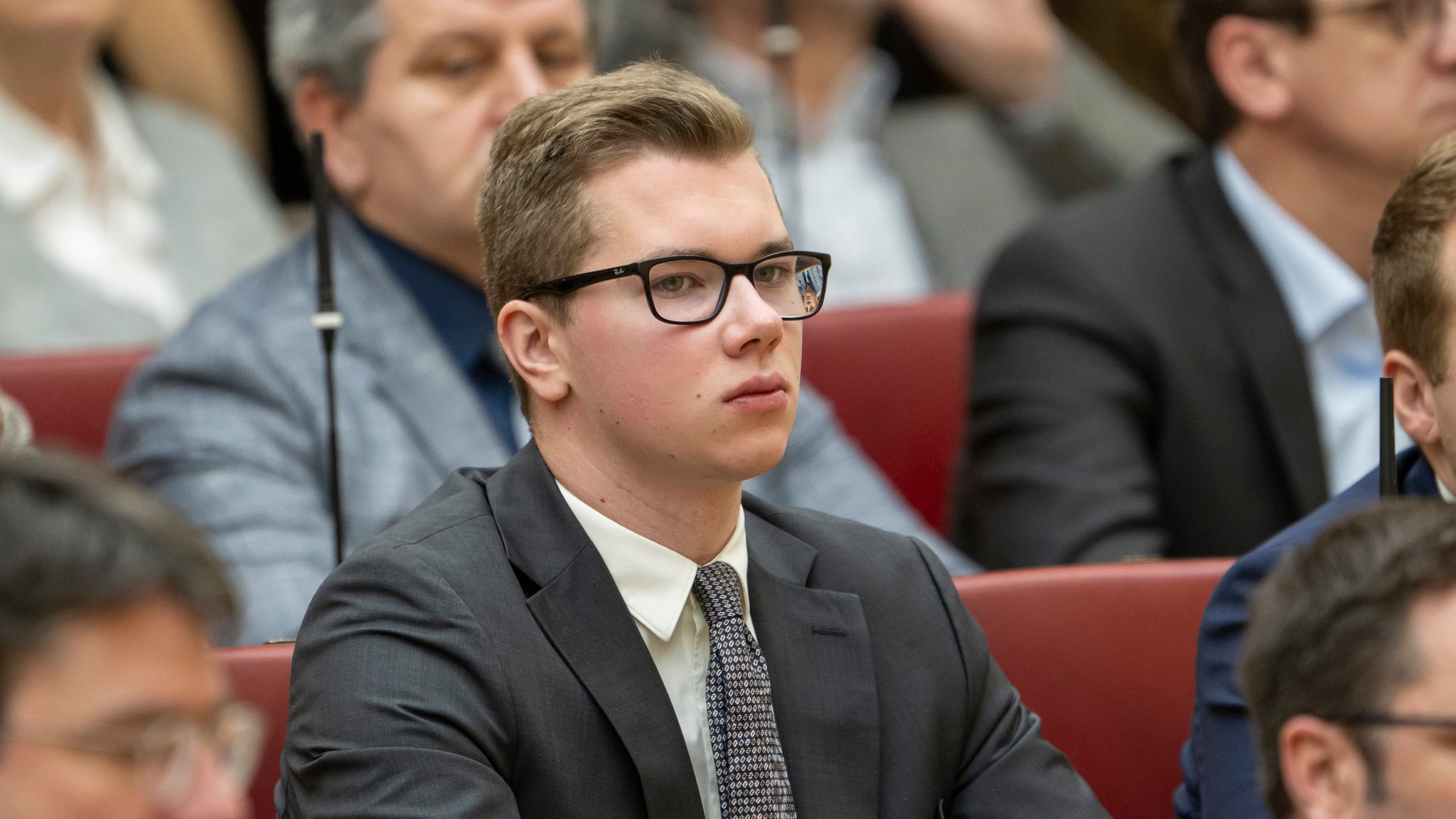 Daniel Halemba (AfD) im bayerischen Landtag 