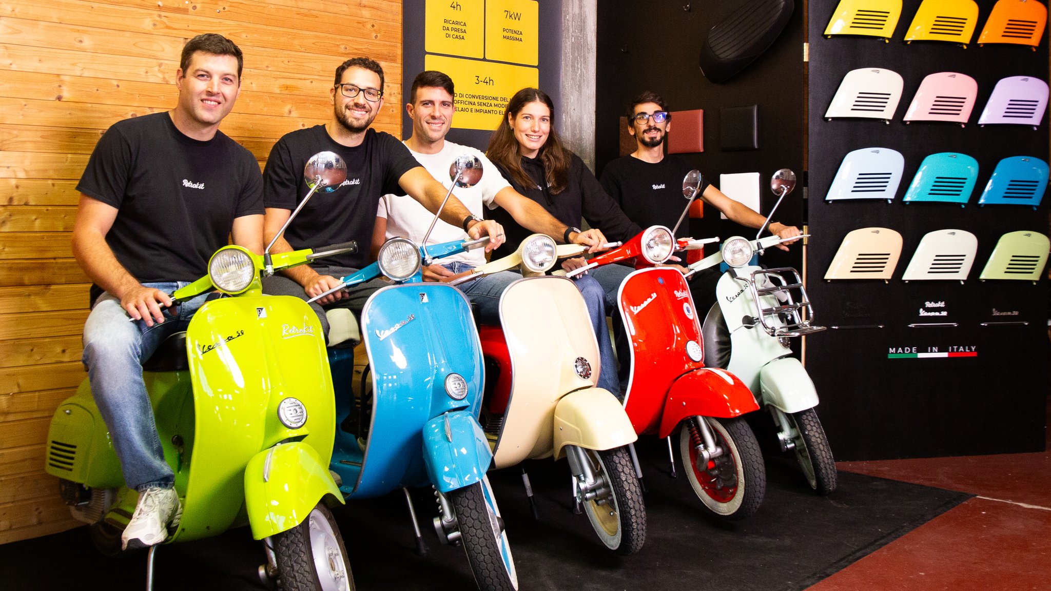 Das Team von Retrokit in Rimini | Bild: Alessandra Molinari/ BR Das Team von Retrokit in Rimini