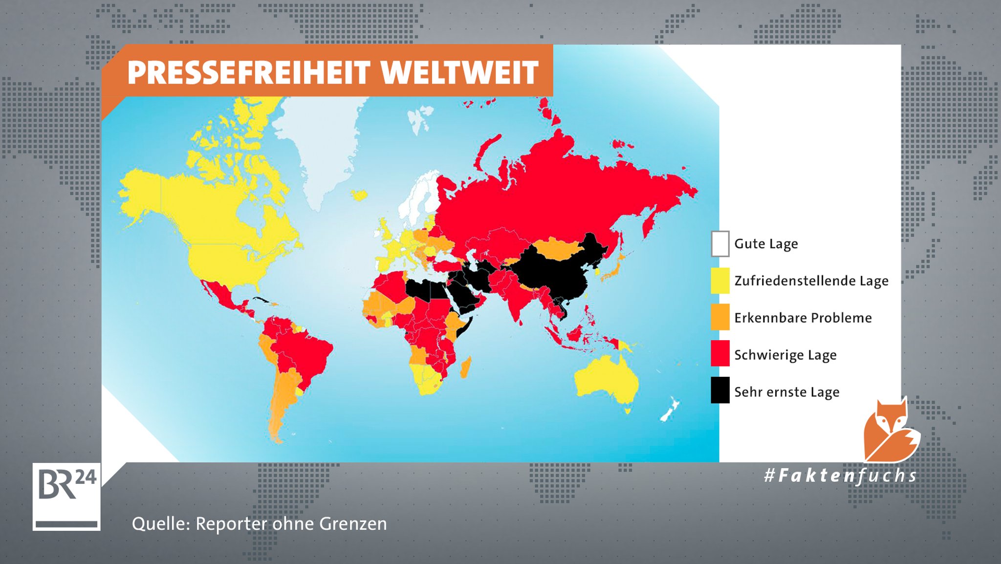 Pressefreiheit weltweit