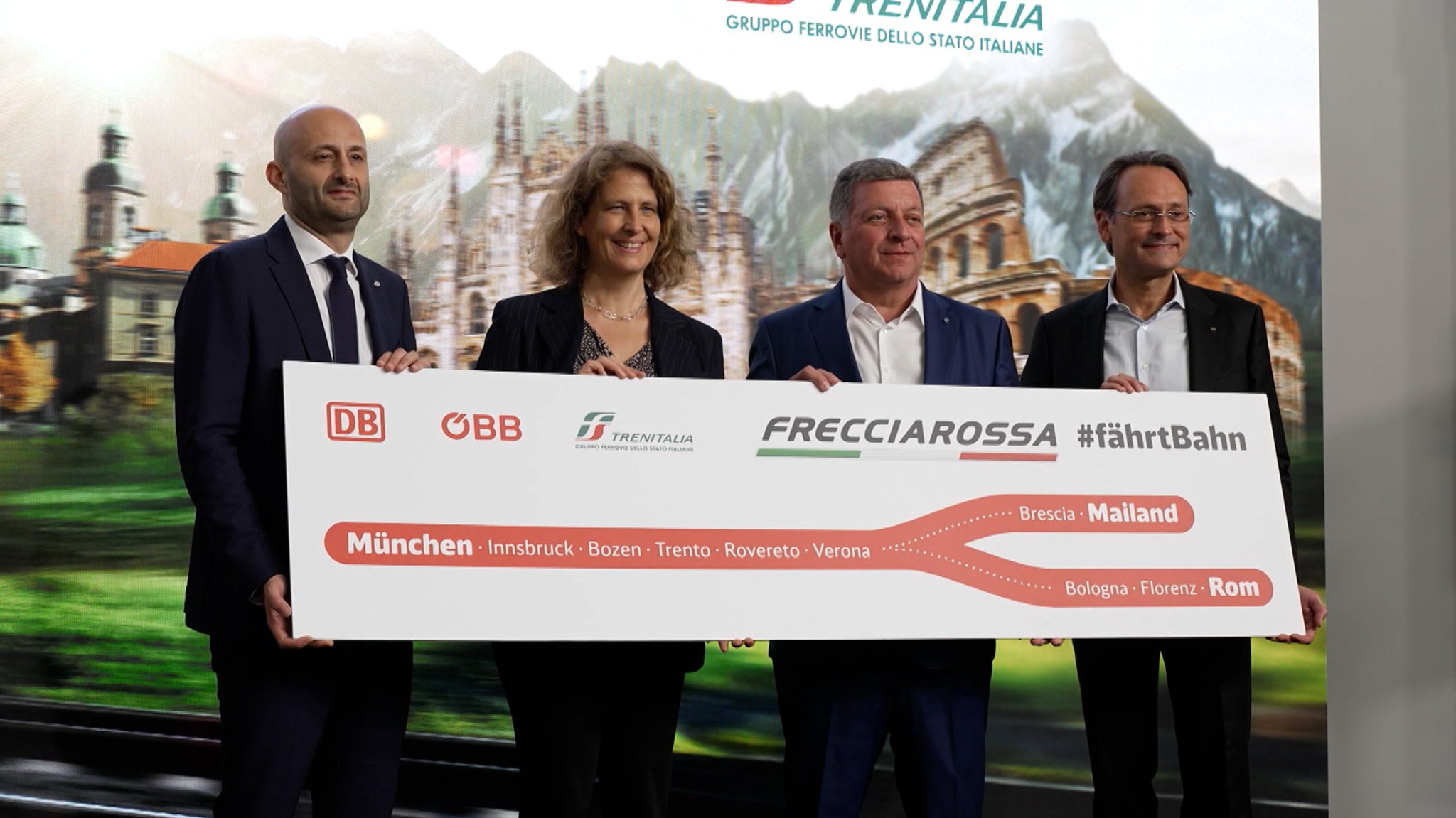 Mit über 300 Sachen von München nach Rom rollen und das ohne Umsteigen und in weniger als neun Stunden.
